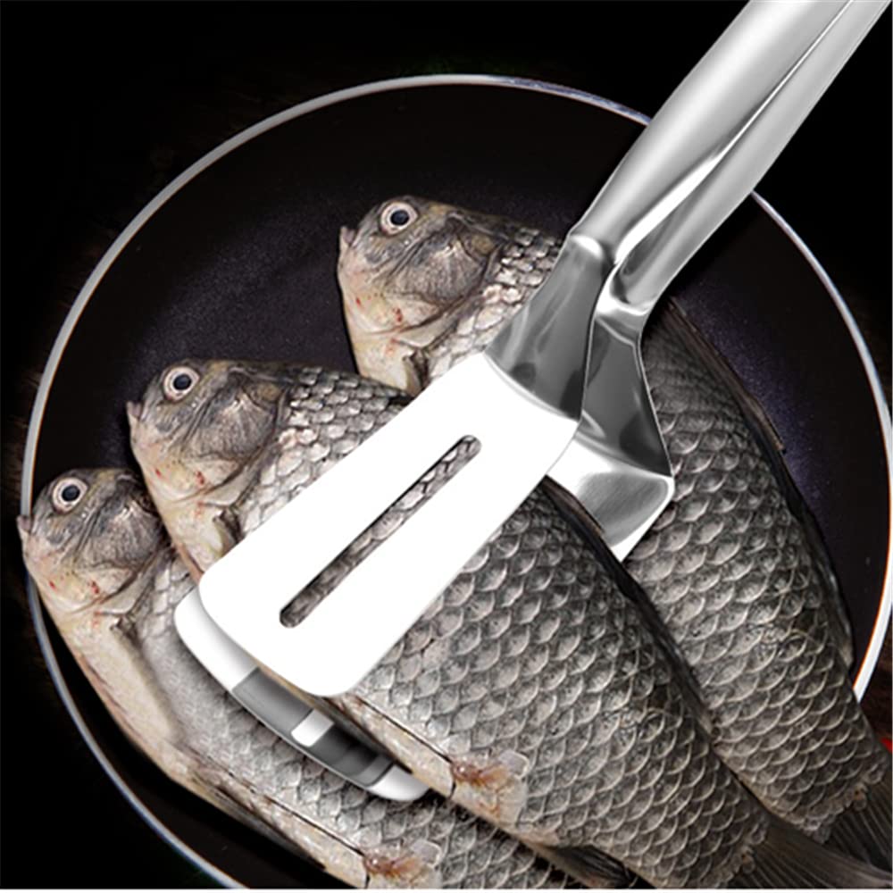 Lavandi 2Pcs Steak Shovel, Anti-Scalding Double-Sided Shovel, Fish Frying Shovel, Bread Shovel, Cake Shovel, Many Functions Stai