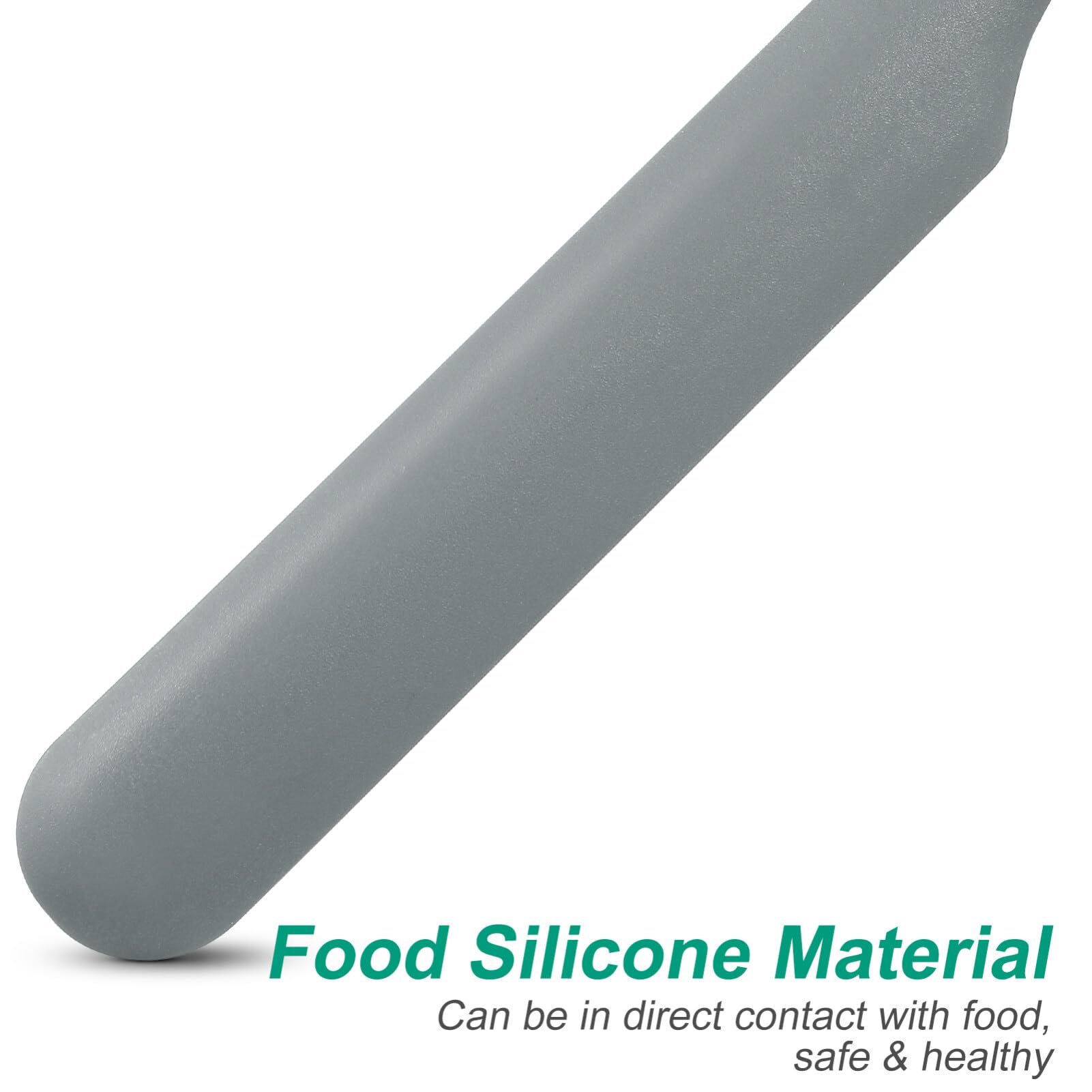 Kichvoe Baking Spatula Sourdough Starter Silicone Spatula Jar Spatulas Cake Cream Butter Spatulas Mixing Scraper Mixing Spoon No