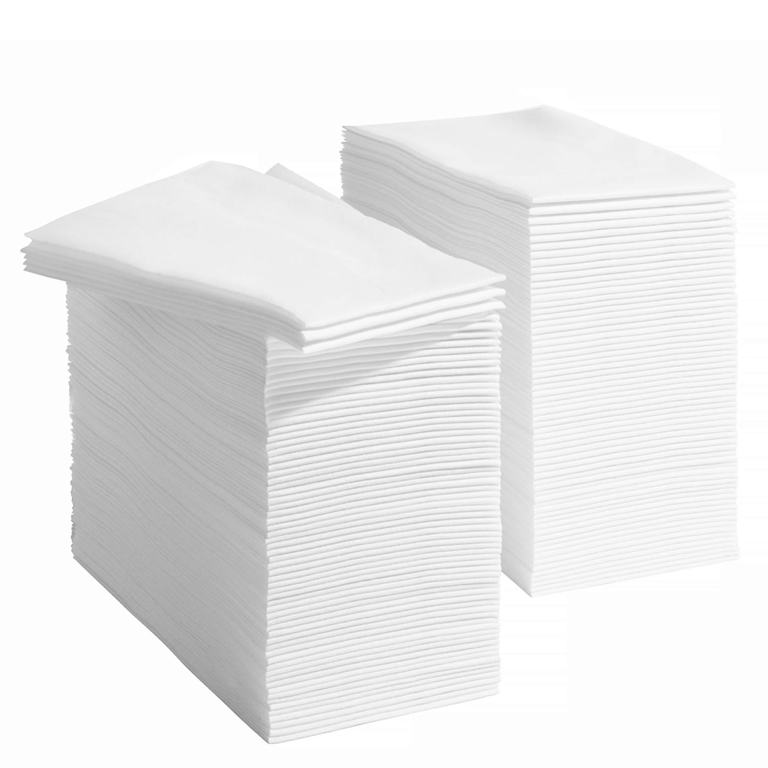 Prestee 50 Linen Feel Disposable Napkins For Bathroom, Weddings, Parties, And Dinners