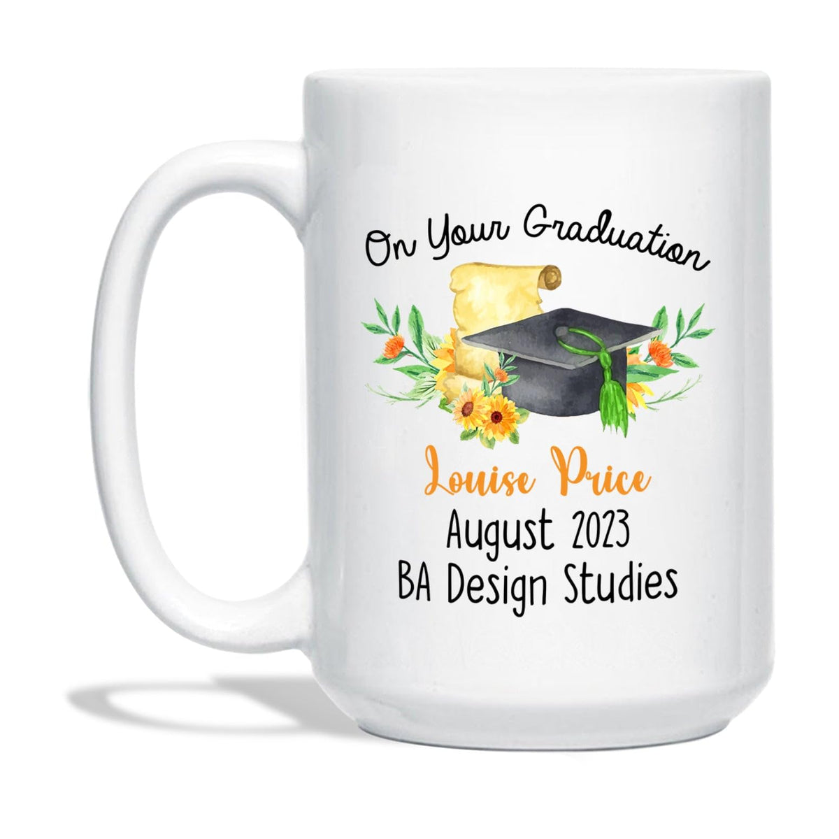 Personalized On Your Graduation Coffee Mug With Name/Year/School, Gifts For Student Boy Girl, Graduation Tea Cup, Unique College