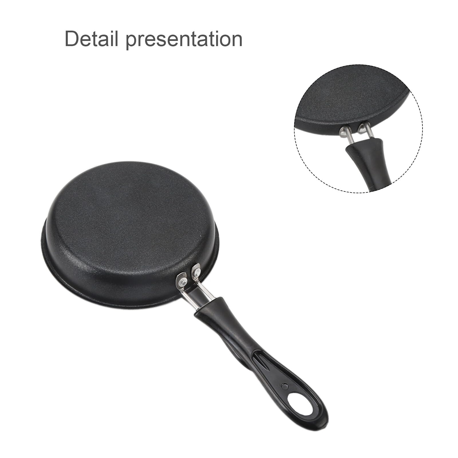 Rehomy Mini Nonstick Egg & Omelet Pan - 4.7    Single Serve Frying Pan/Skillet, Diamond Infused, Multipurpose Pan Designed For E