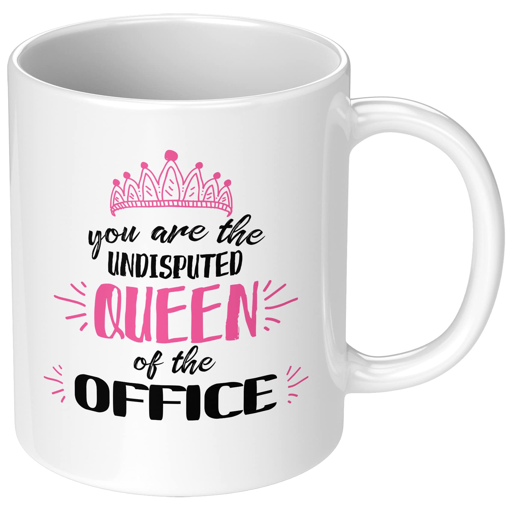 Funny Ceramic Coffee Mug Birthday Gift for Coworker Boss Lady Assistant Secretary Thank You Gift for Woman Administrative Profes