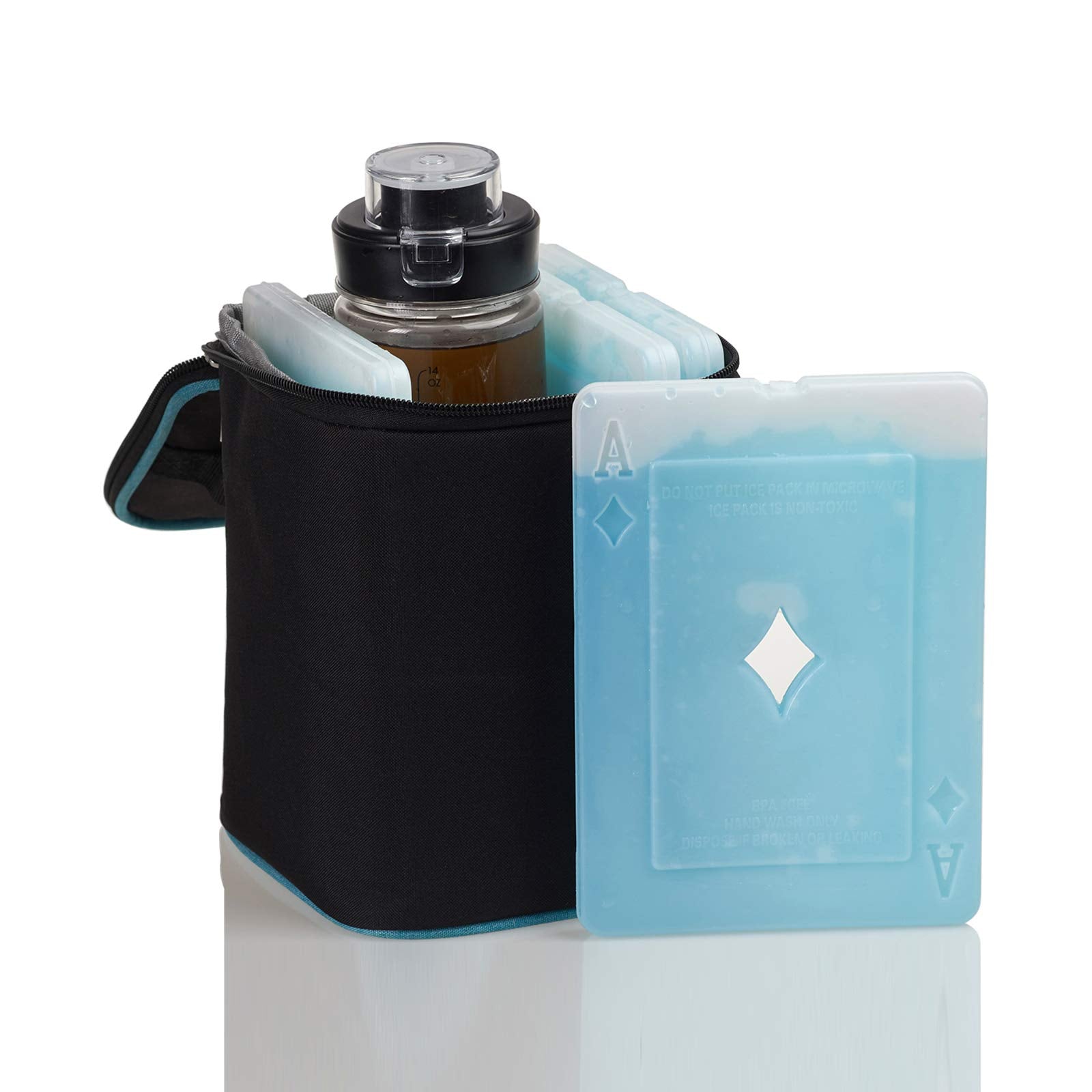 Hotfun Ice Packs For Lunch Box Slim Reusable Freezer Dry Ice Pack For Coolers Keep Cold And Fresh For Outdoor Camping Picnic And