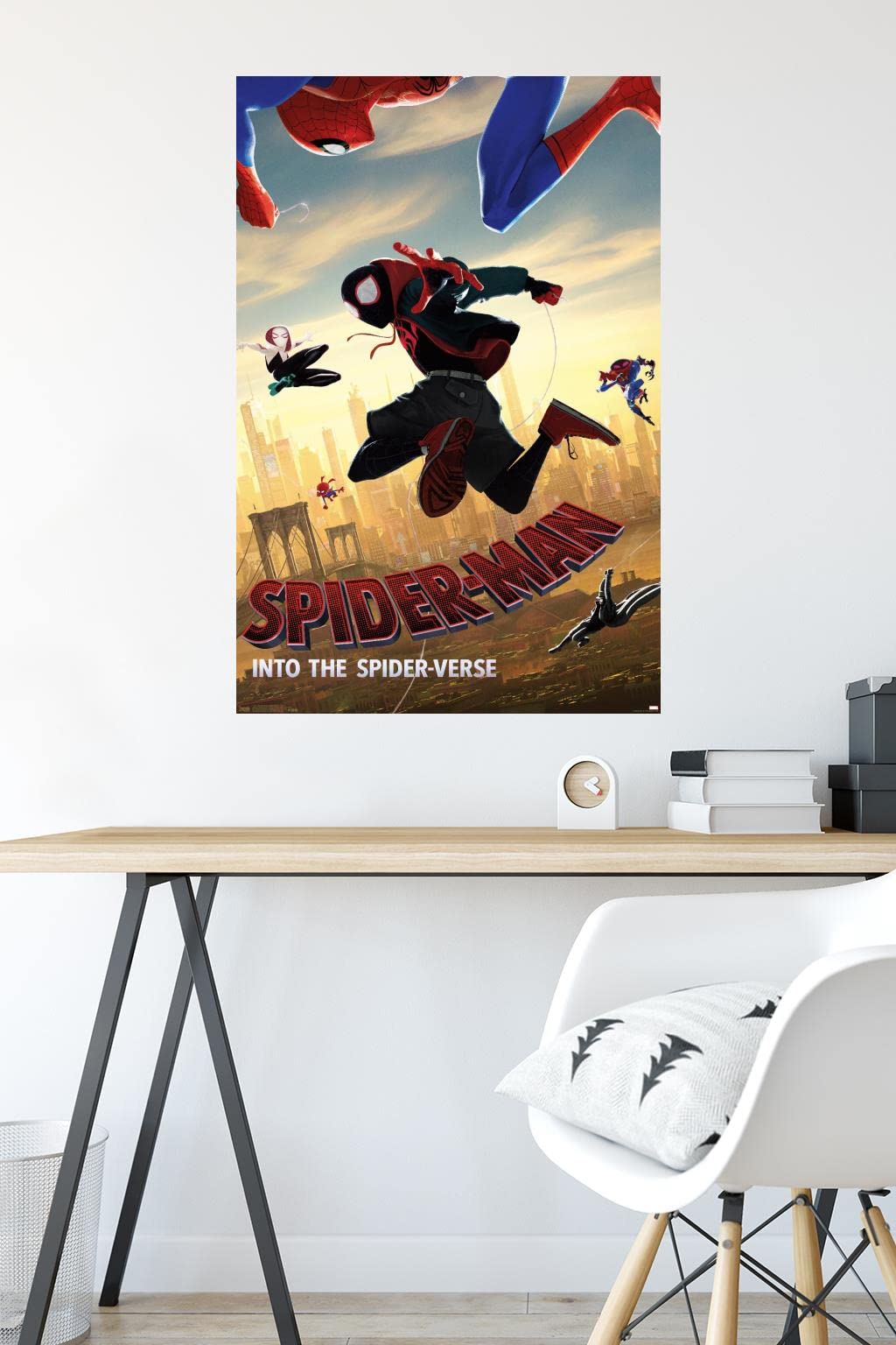 Trends International Marvel Mcu - Spider-Man - Into The Spider-Verse - Dive Wall Poster, 22.375'' X 34'', Premium Unframed Versi