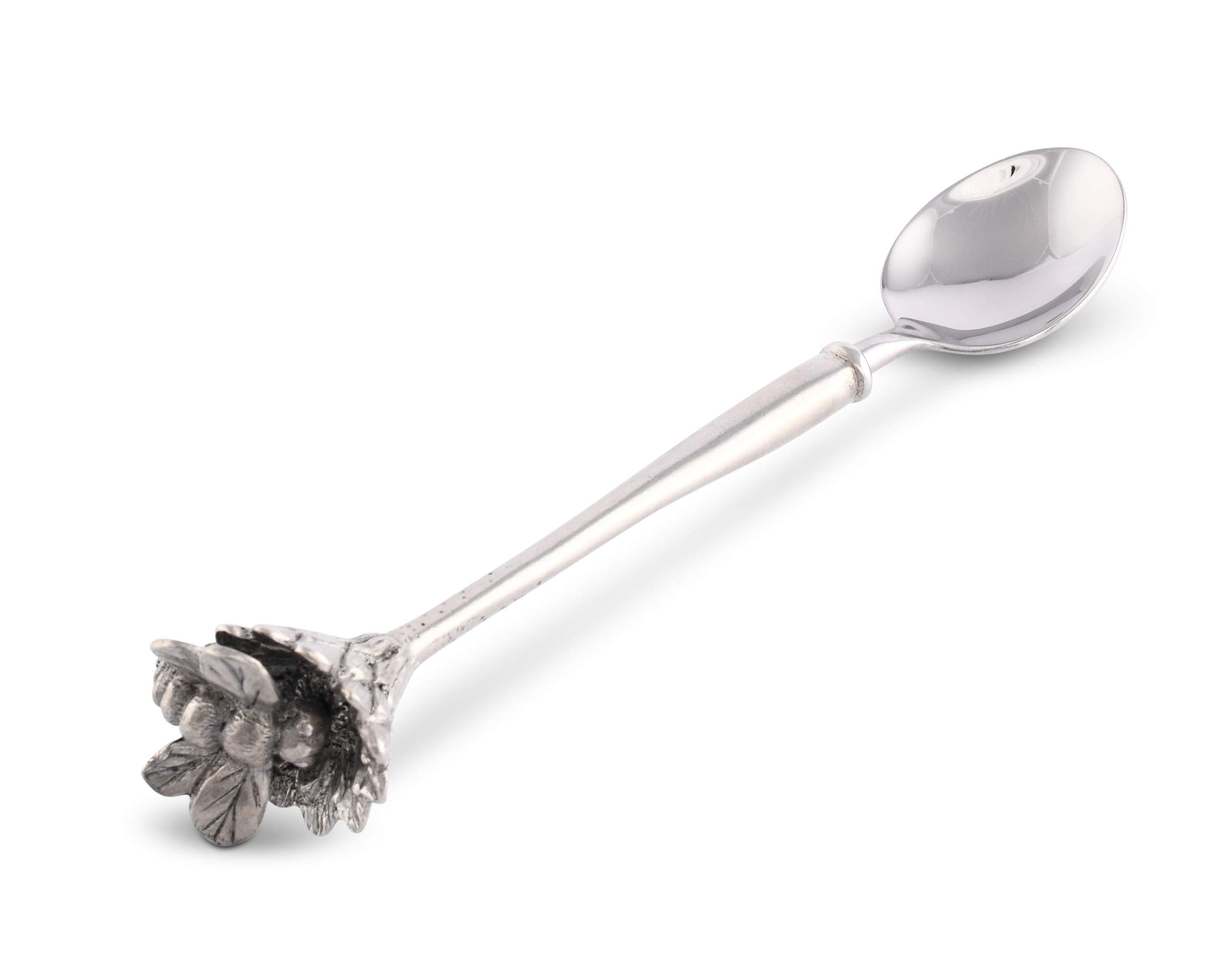Vagabond House Pewter Daisy And Bee Spoon Jam/Jelly/Fruit/Dip 6 Inch Long