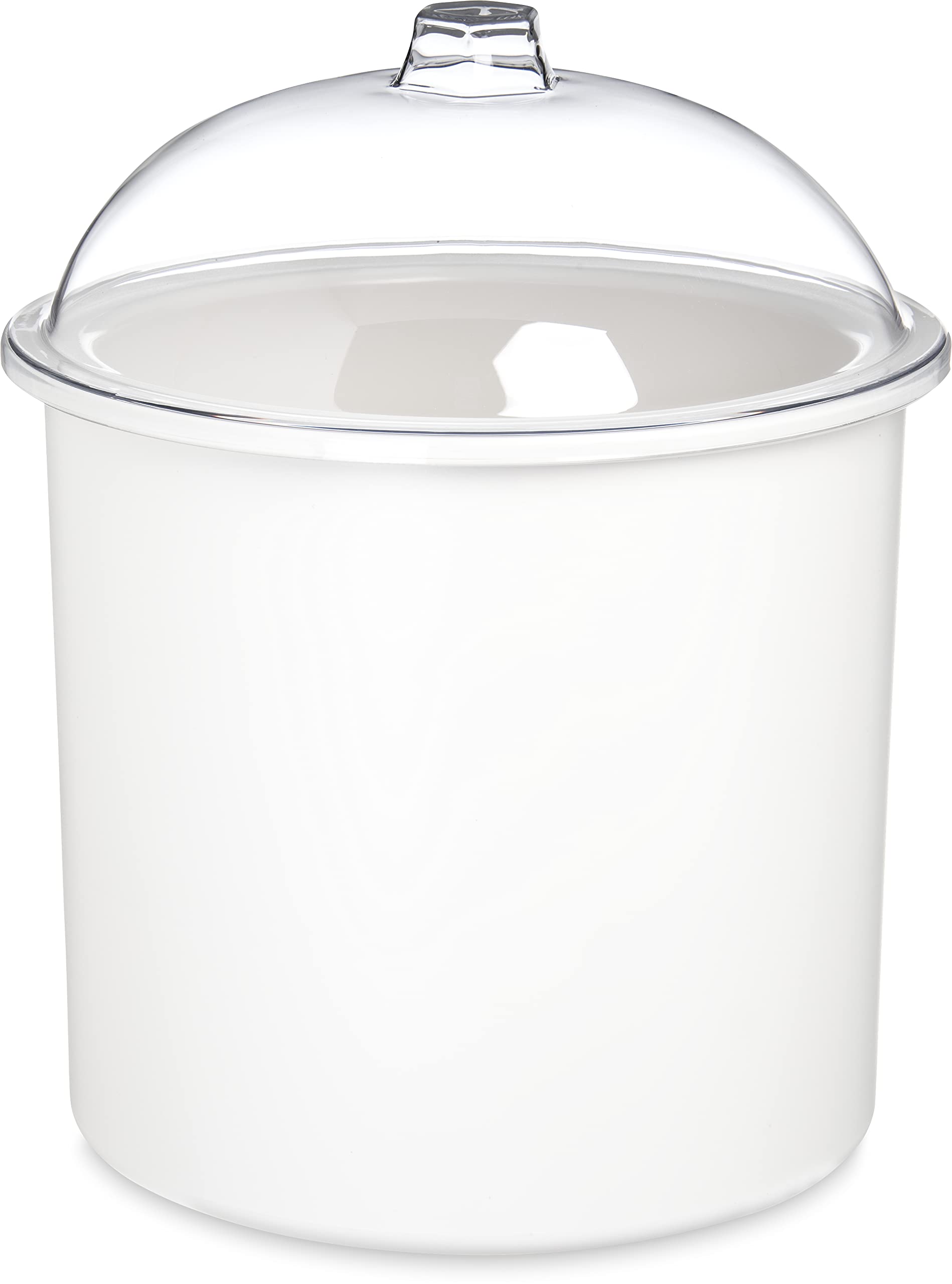 Carlisle FoodService Products Coldmaster Ice Cream Server Insulated Crock with Lid for Kitchens and Restaurants, Plastic, 3 Gall