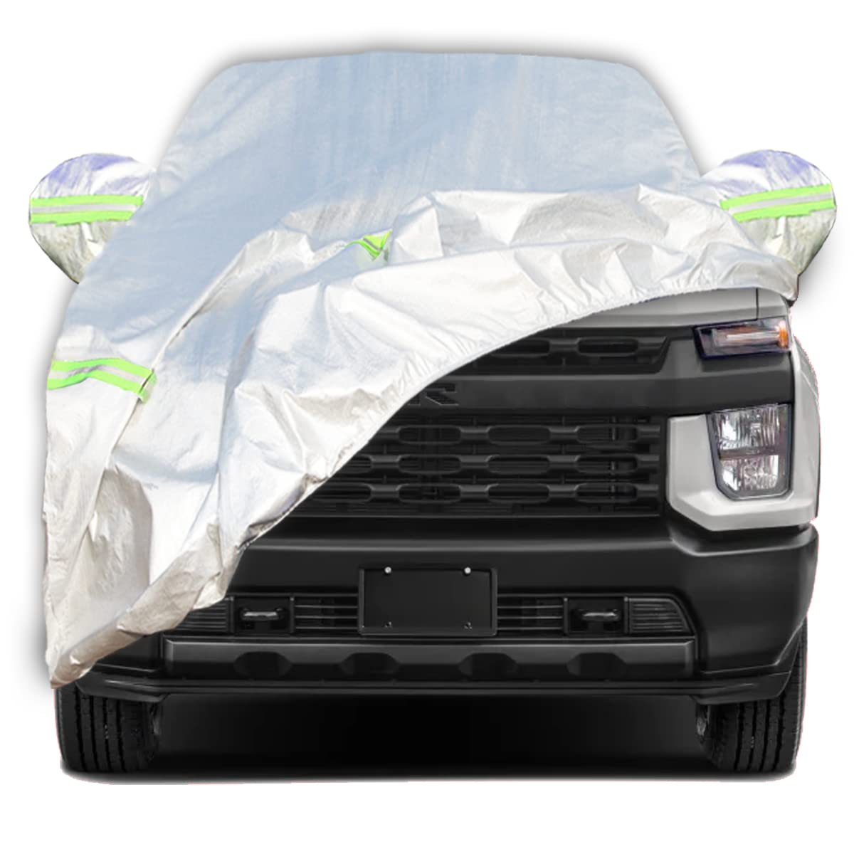 Auqdd 6-Layers Premium Truck Car Cover Waterproof All Weather Weatherproof Uv Sun Protection Snow Dust Storm Resistant Outdoor E
