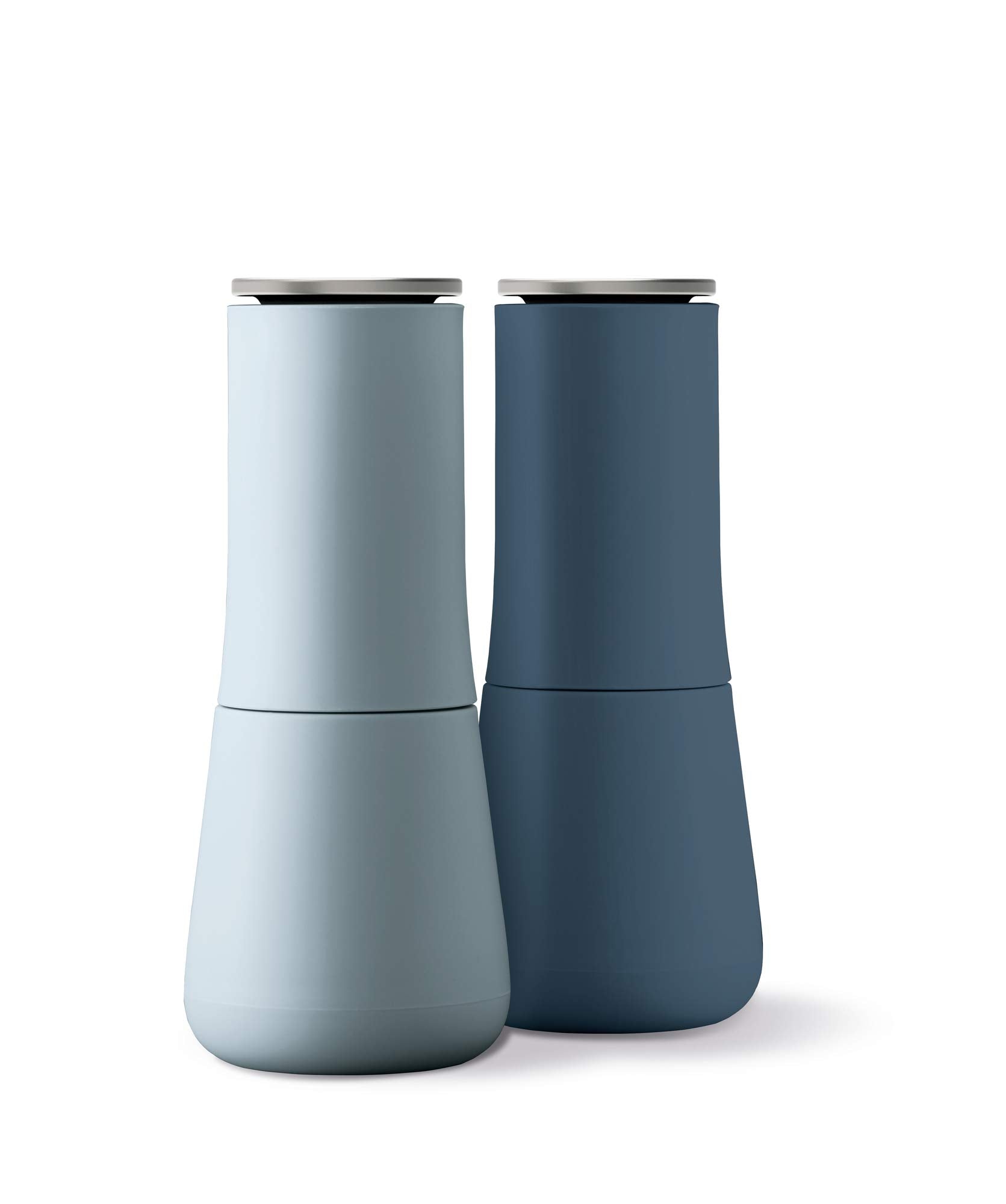 Joseph Joseph Milltop Non-Spill Salt & Pepper Mill Set-Editions (Sky), Regular
