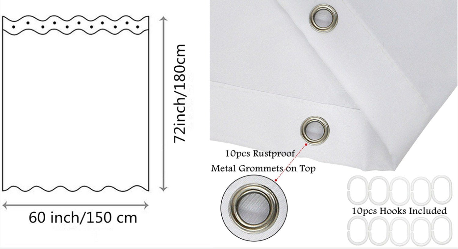 LB Jesus Christ Shower Curtain Funny Quotes I Saw That Christian Shower Curtains for Bathroom with Hooks 60x72 inch Waterproof Polyester Fabric Bathroom Decorations