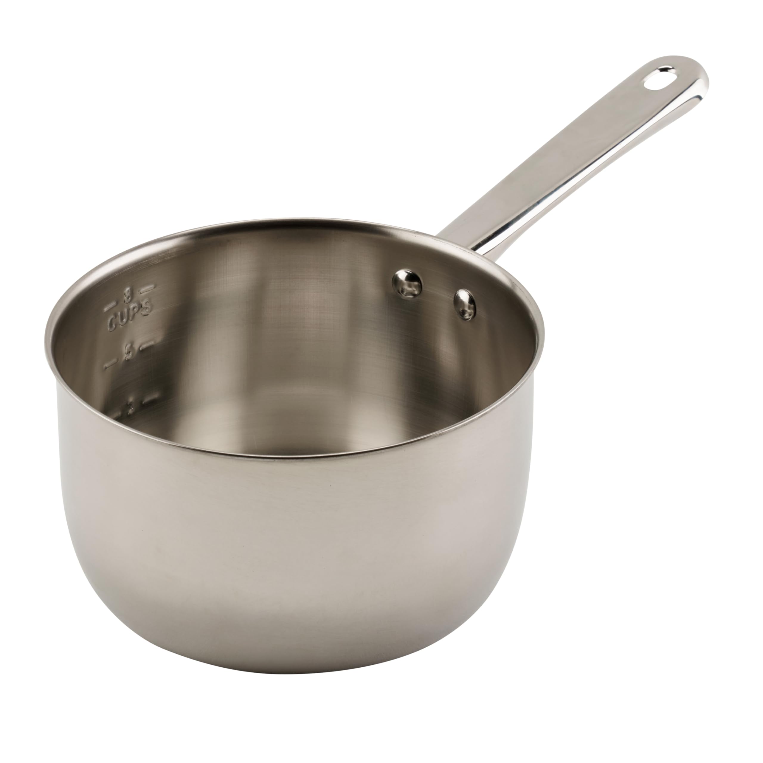 Winco Stainless Steel Mirror Sauce Pan (1.89 liters)