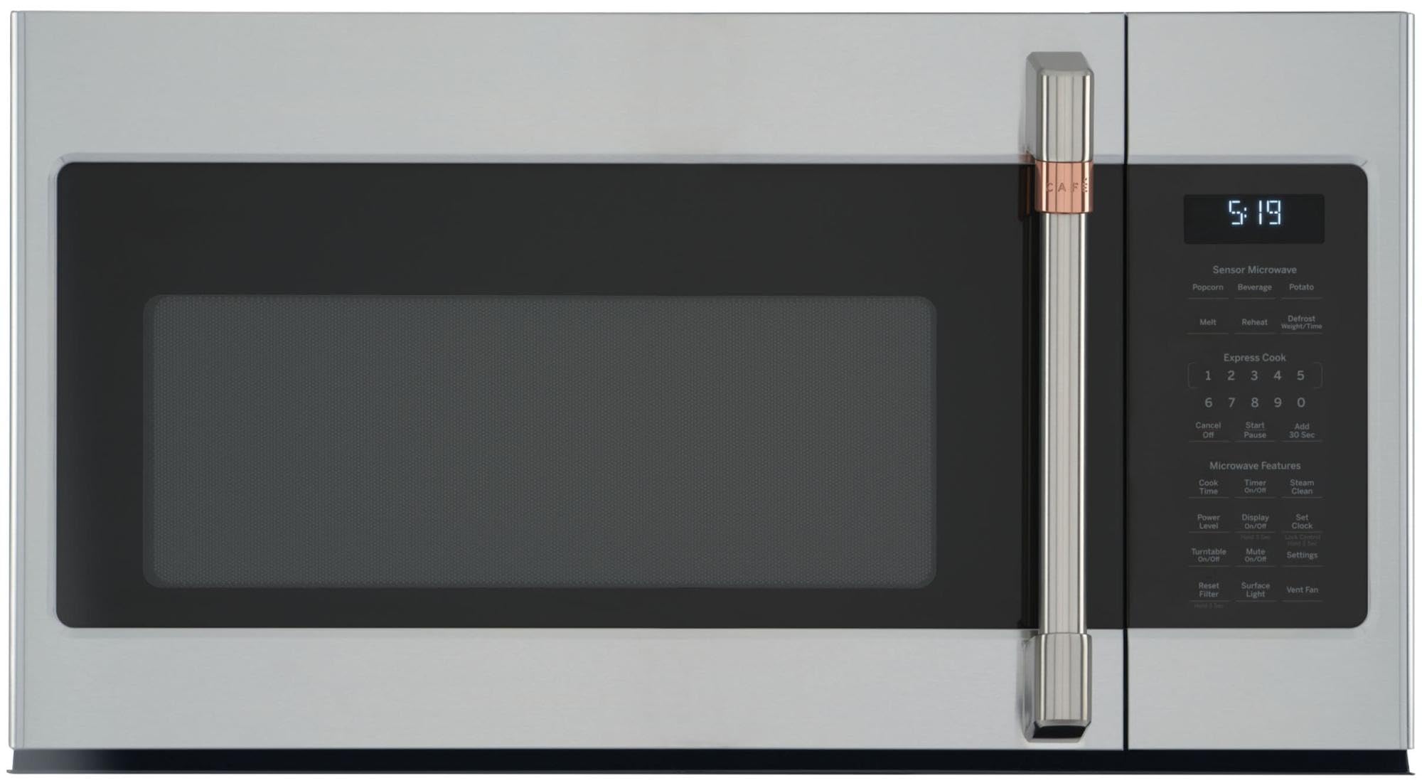 Cafe Cvm519P2Ps1 1.9 Cu. Ft. Stainless Steel Over-The-Range Microwave Oven