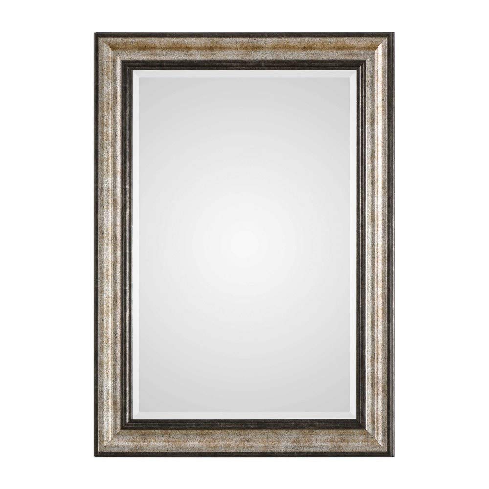 Uttermost Shefford Silver and Bronze 31 x 43 Rectangular Wall Mirror