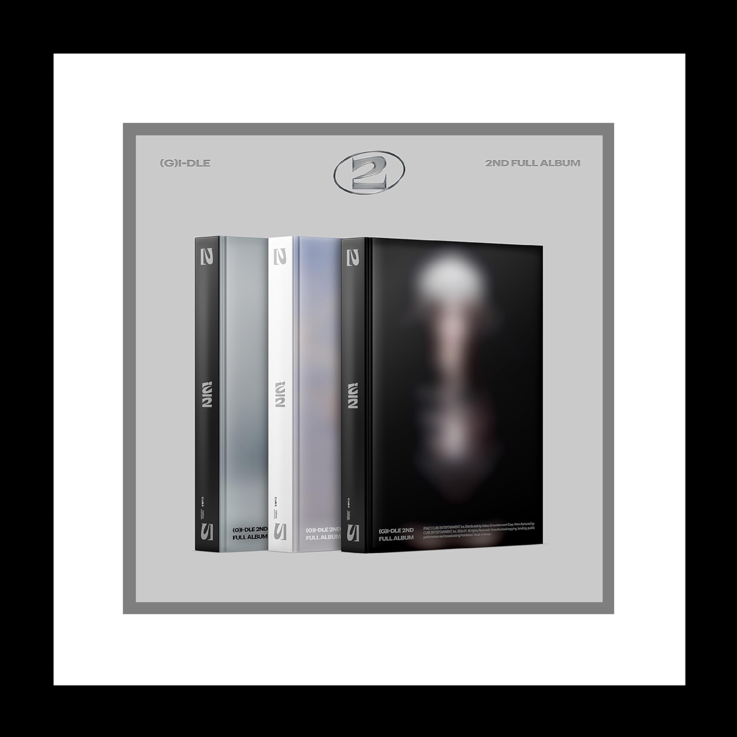 (G) I-DLE 2 TWO 2nd Album Contents+Photocard+Tracking Sealed GIDLE GI-DLE (Standard Version.0)