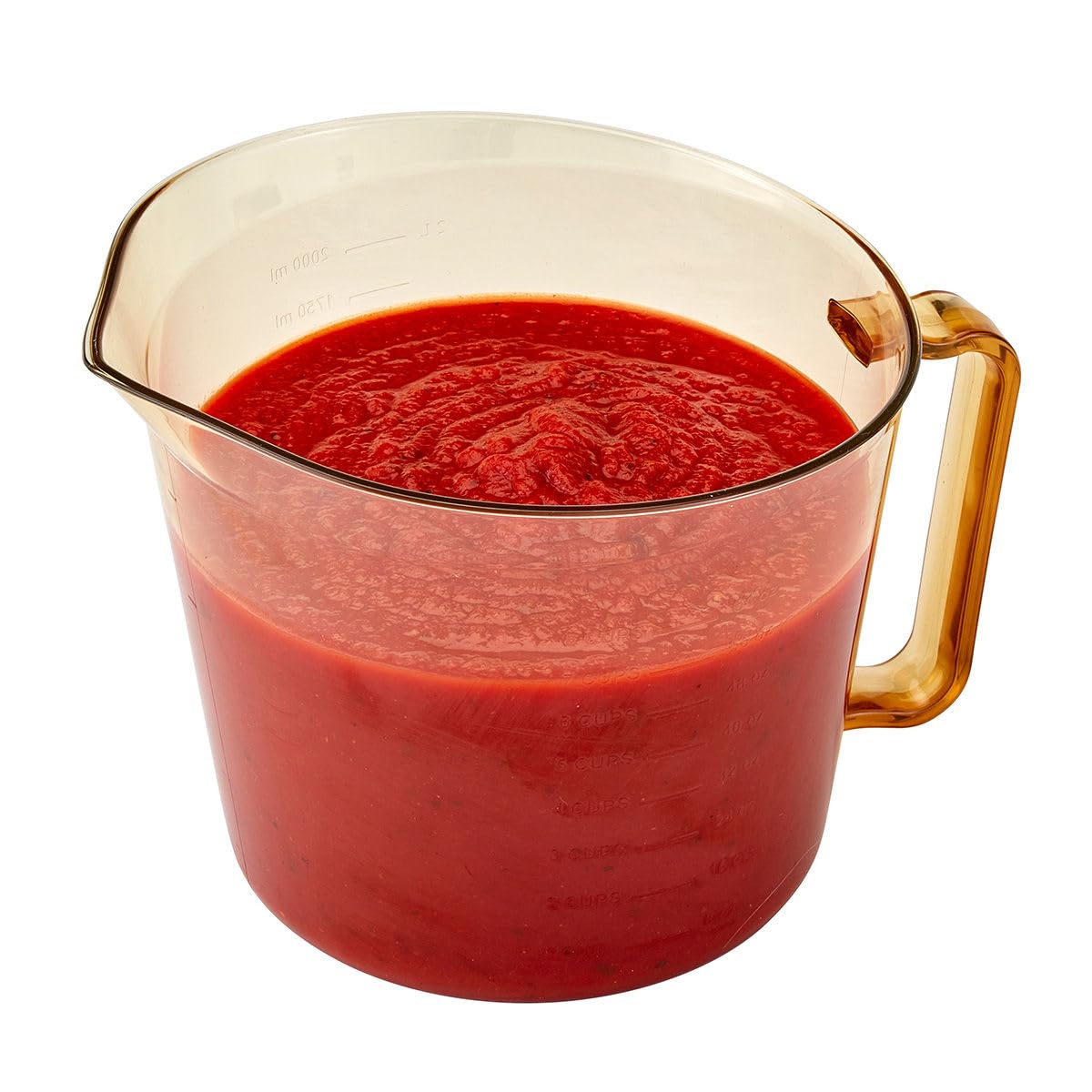 Cambro 200Mch150 High Heat Measuring Cup 2 Quart Amber Case Of 1