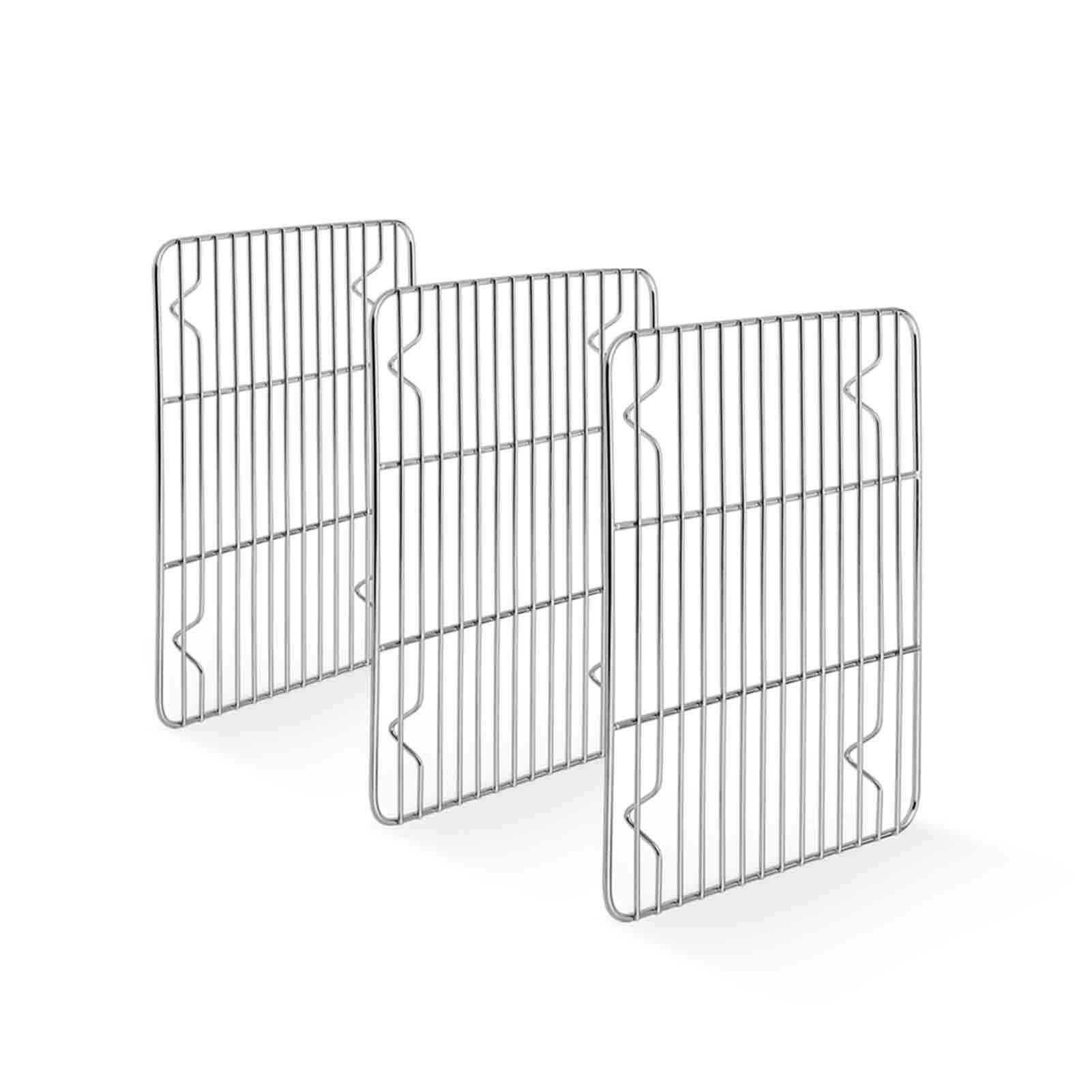 Teamfar Baking Rack, Stainless Steel Cooling Roasting Rack For Baking Sheet Oven Pan, Healthy & Non Toxic, Sturdy & Rust Free, O