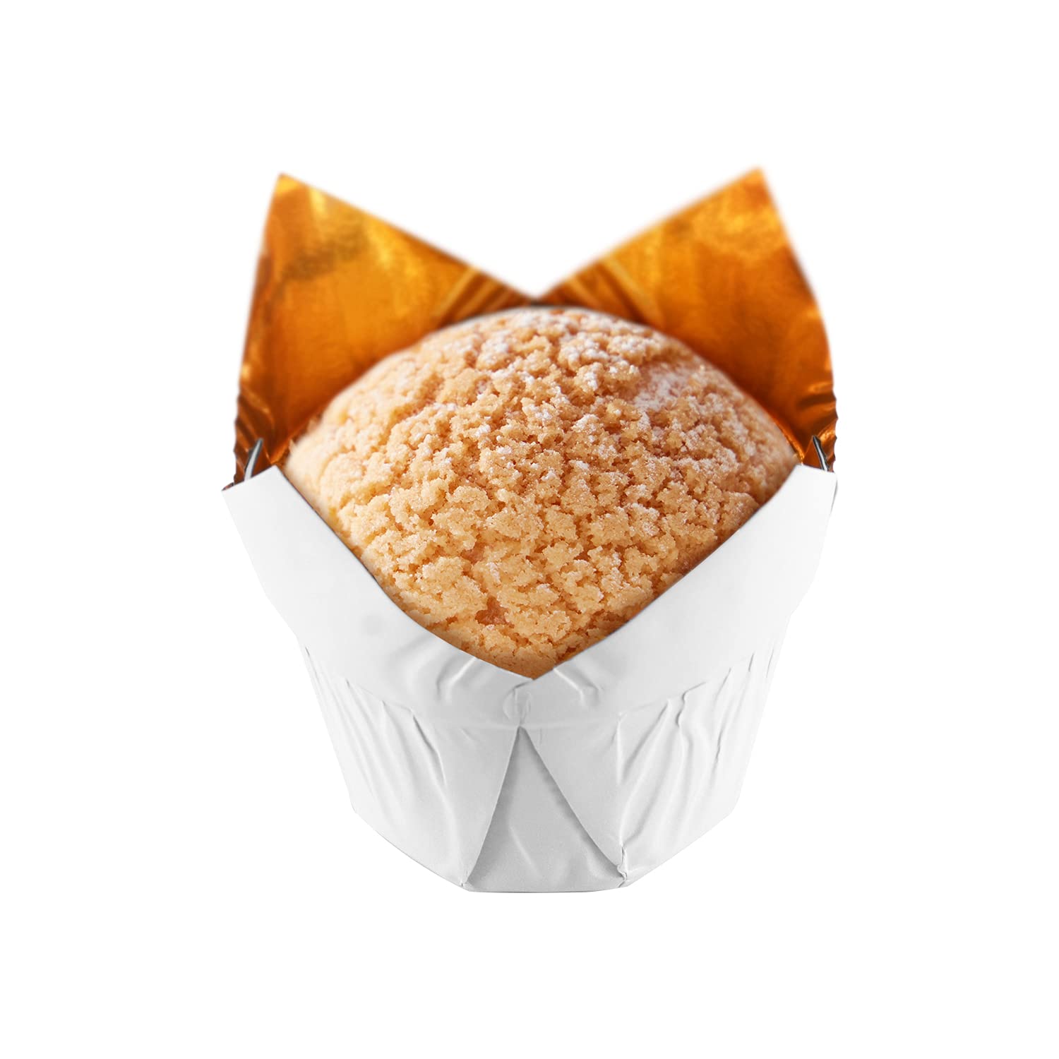 Party Hippo Gold Tulip Cupcake Liners Baking Paper Cups Holders Greaseproof Muffin Cases Wrappers For Wedding Birthday Party Bab