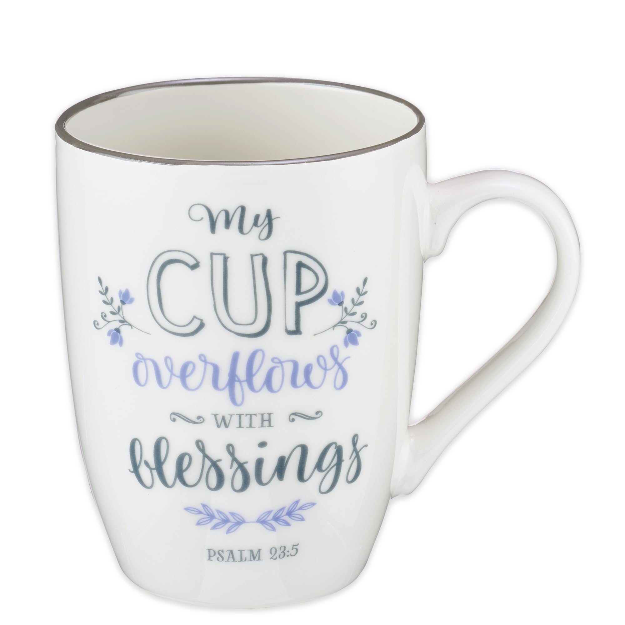 Christian Art Gifts White Ceramic Coffee Mug - 12 oz. Microwave and Dishwasher-Safe Inspirational Scripture Coffee and Tea Mug f
