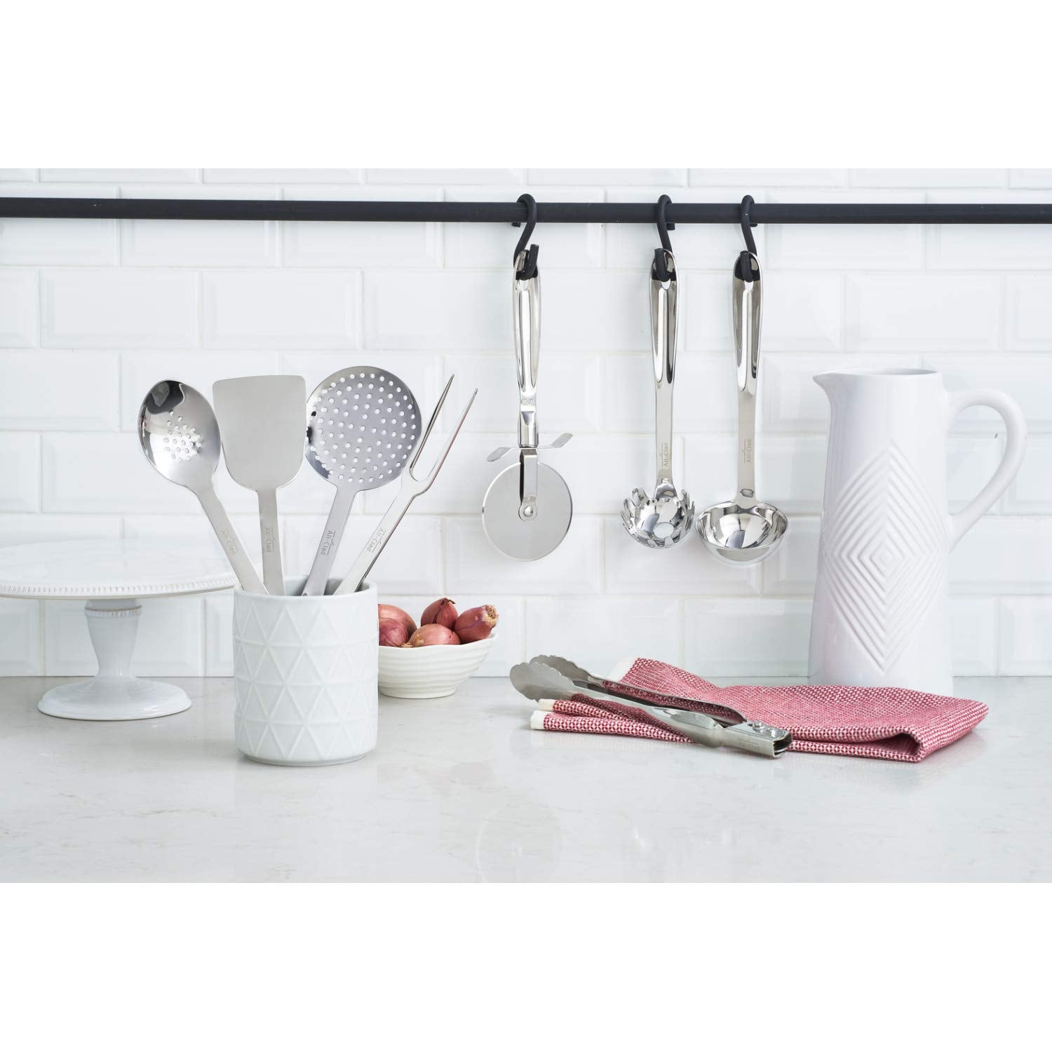 All-Clad Specialty Stainless Steel Kitchen Gadgets Locking Tongs Kitchen Tools  Kitchen Hacks Silver