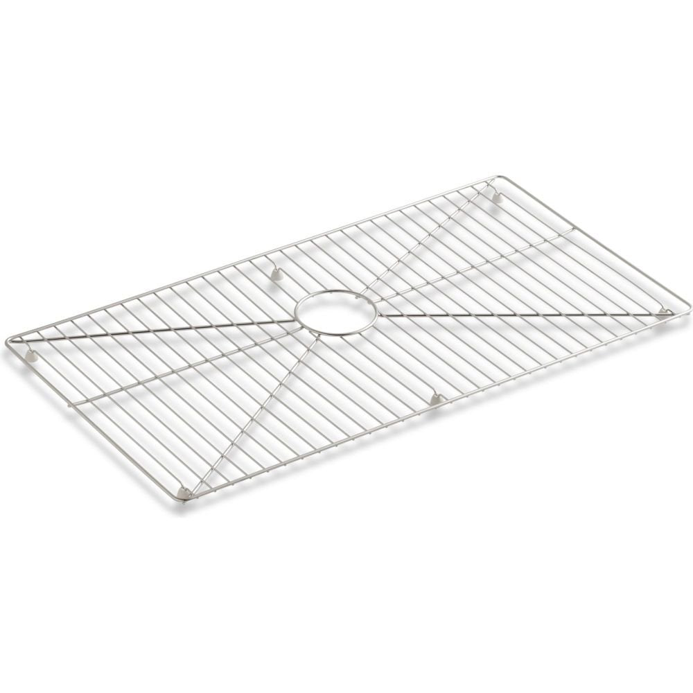 Stainless Steel Sink Rack, 32'' X 16-11/16'' For 36'' Single-Bowl Apron-Front Sink