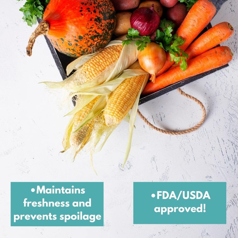 Packagingsuppliesbymail Perforated Produce Bags 12'' X 20'' Clear Case Of 4 Rolls (3000 Bags)