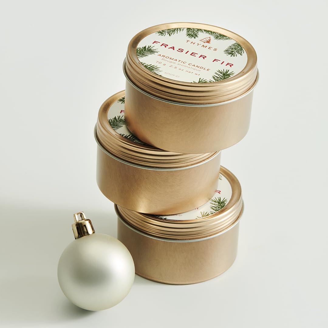 Thymes Tin Candle - 2.5 Oz - Frasier Fir
