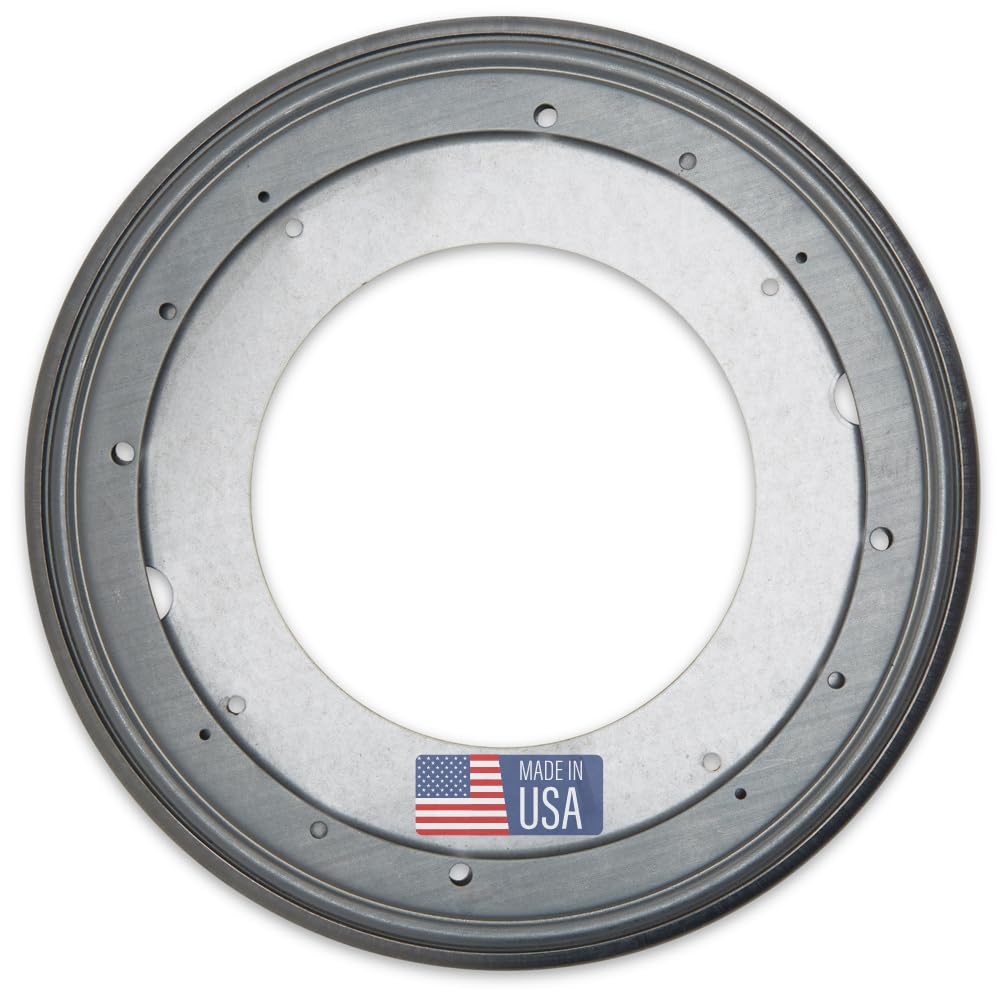 Lazy Susan Hardware, 12 Inch, 1,000 Lbs. Load Capacity, Pack Of 5 Steel Lazy Susan Turntable Ball Bearing, By Woodpeckers