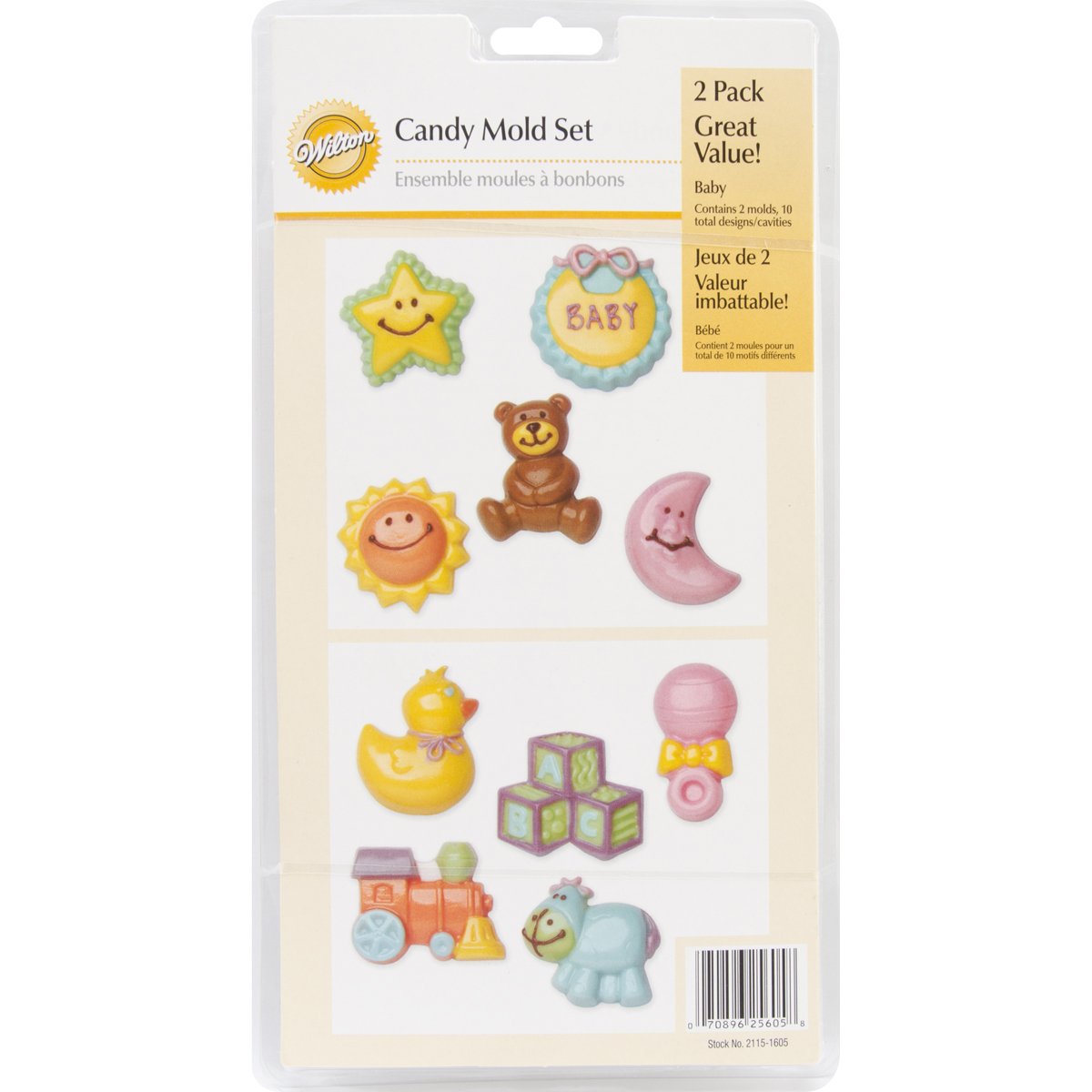 Wilton Baby Candy Mold Set