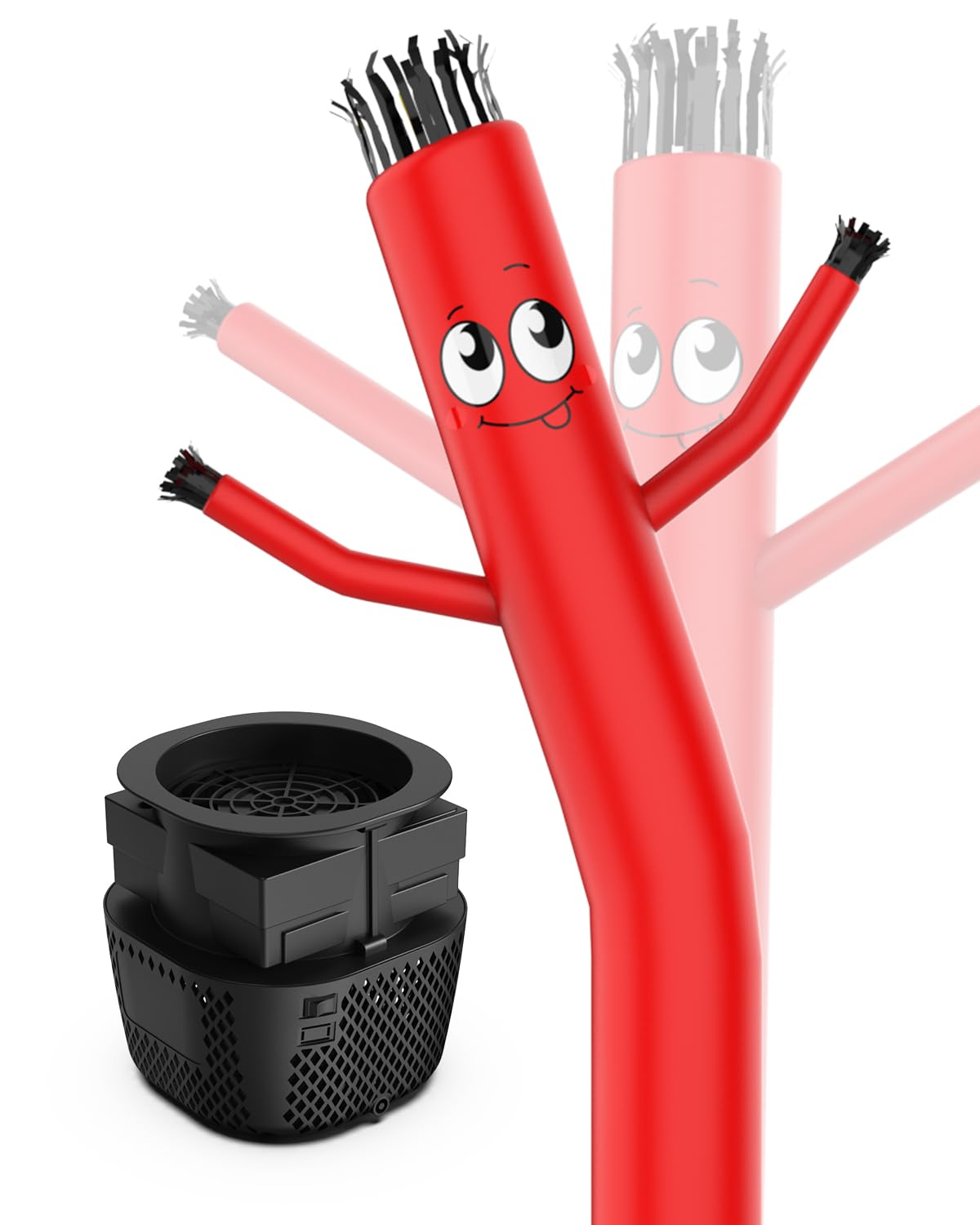 Puligoth Inflatable Tube Man with Blower: 6 FT Tall Wacky Waving Inflatable Tube Guy for Outdoor Decoration with Mini Blower Fan