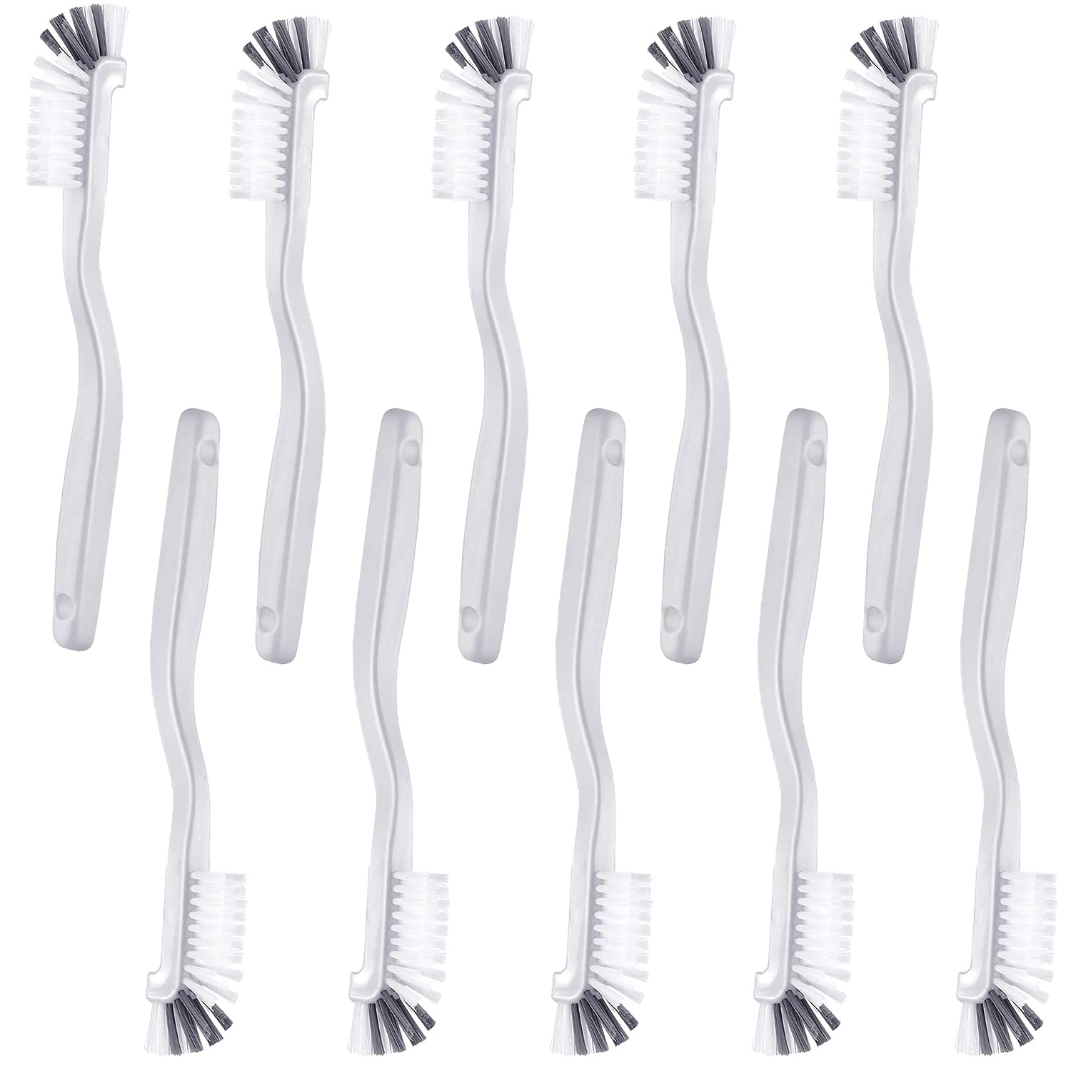 Elane 10 Pcs Dish Scrub Brush Small Scrub Brushes For Cleaning,Kitchen Scrub Brush For Dishes,Corner Scrub Brush