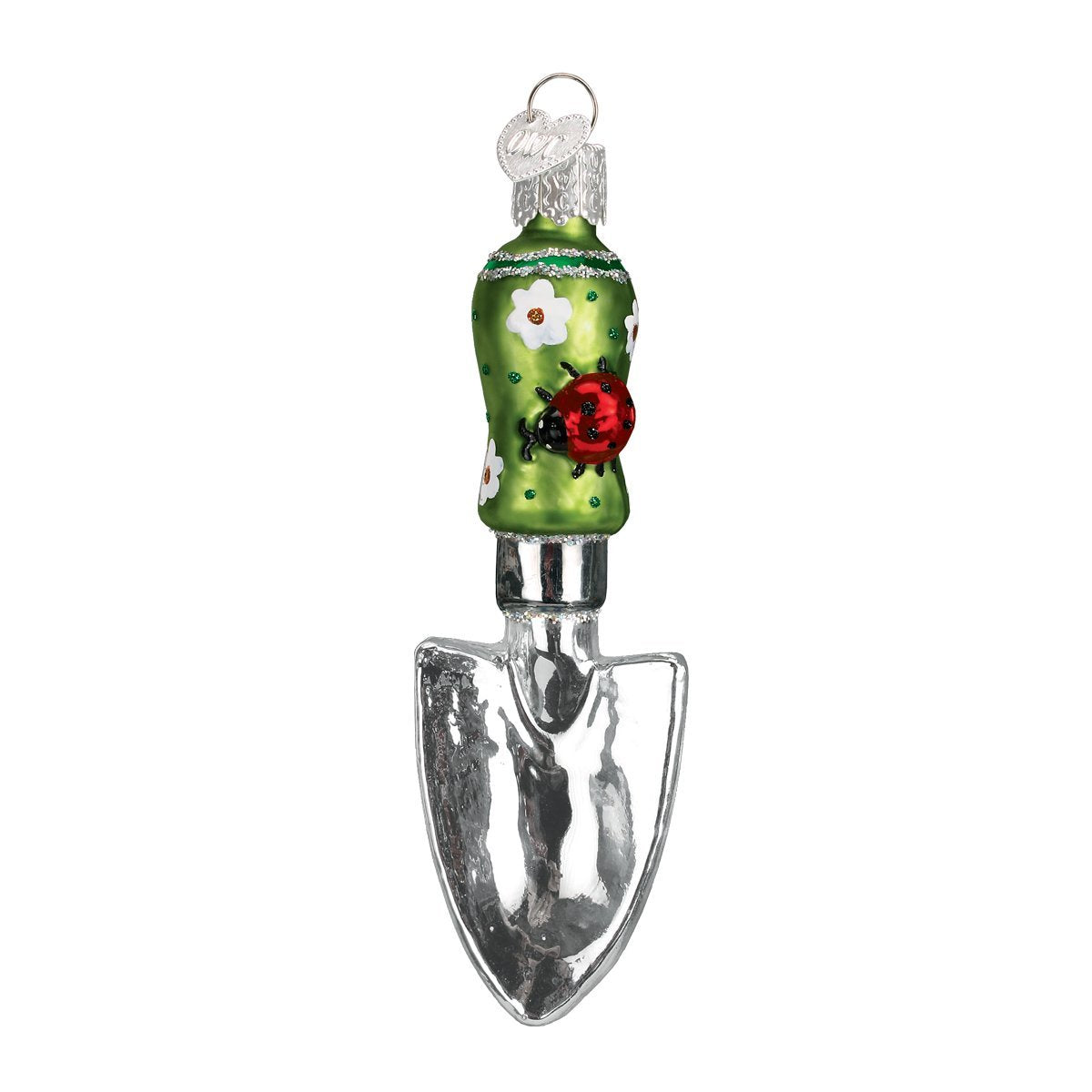Old World Christmas Garden Shovel Trowel Glass Blown Ornament, Gardening Lover Gifts and Holiday Ornaments for Christmas Tree De