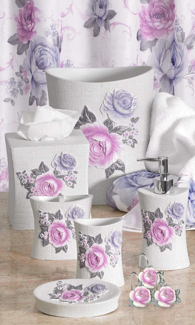 Popular Bath Tooth Brush Holder, Michelle Collection, 5X3, Lilac
