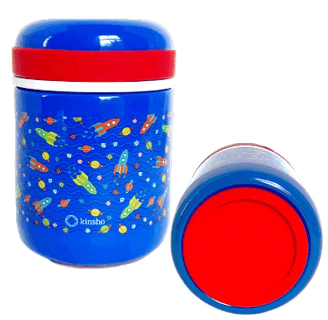 Thermos For Hot Food, Kids Lunch Insulated Stainless Steel Wide Mouth Jar, Boys Soup Container, Toddlers Day Care Pre-School, Le