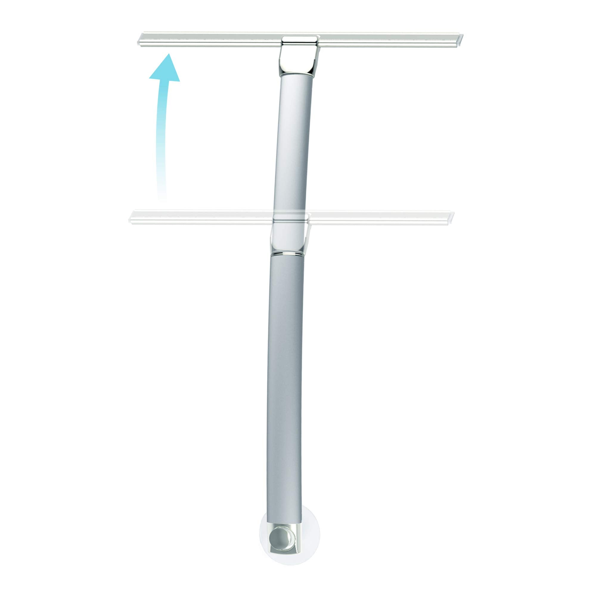Better Living Products 17900 Extendable Squeegee For Showers Silver Chrome