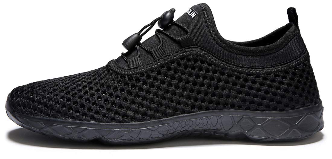 Zhuanglin Womens Quick Drying Aqua Water Shoes,Black,9 B(M) Us