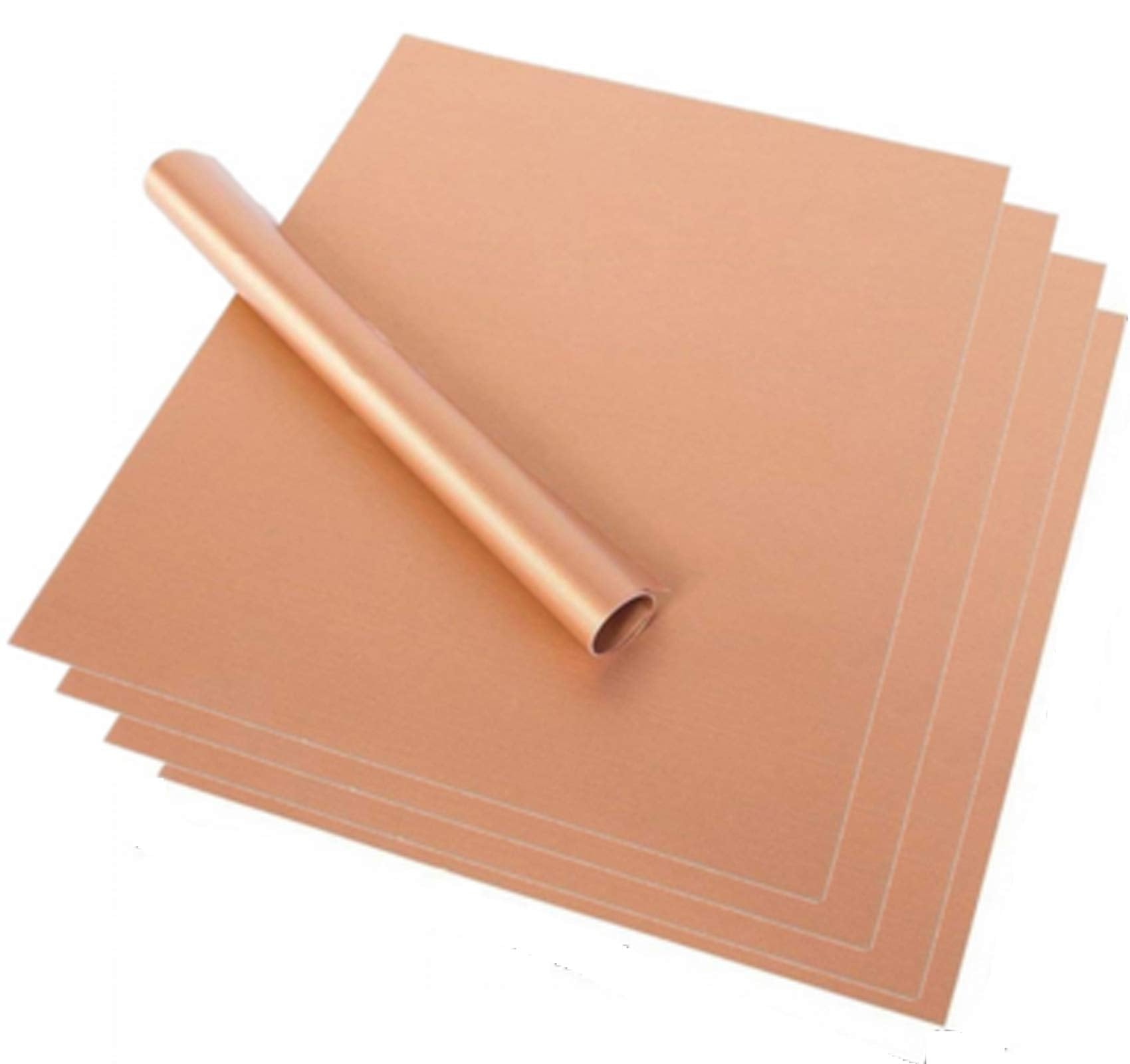 Non-Stick Reusable Oven Liners For The Bottom Of Gas, Electric & Microwave Ovens-Works As Baking Mat & Grill Mat-Set Of 4