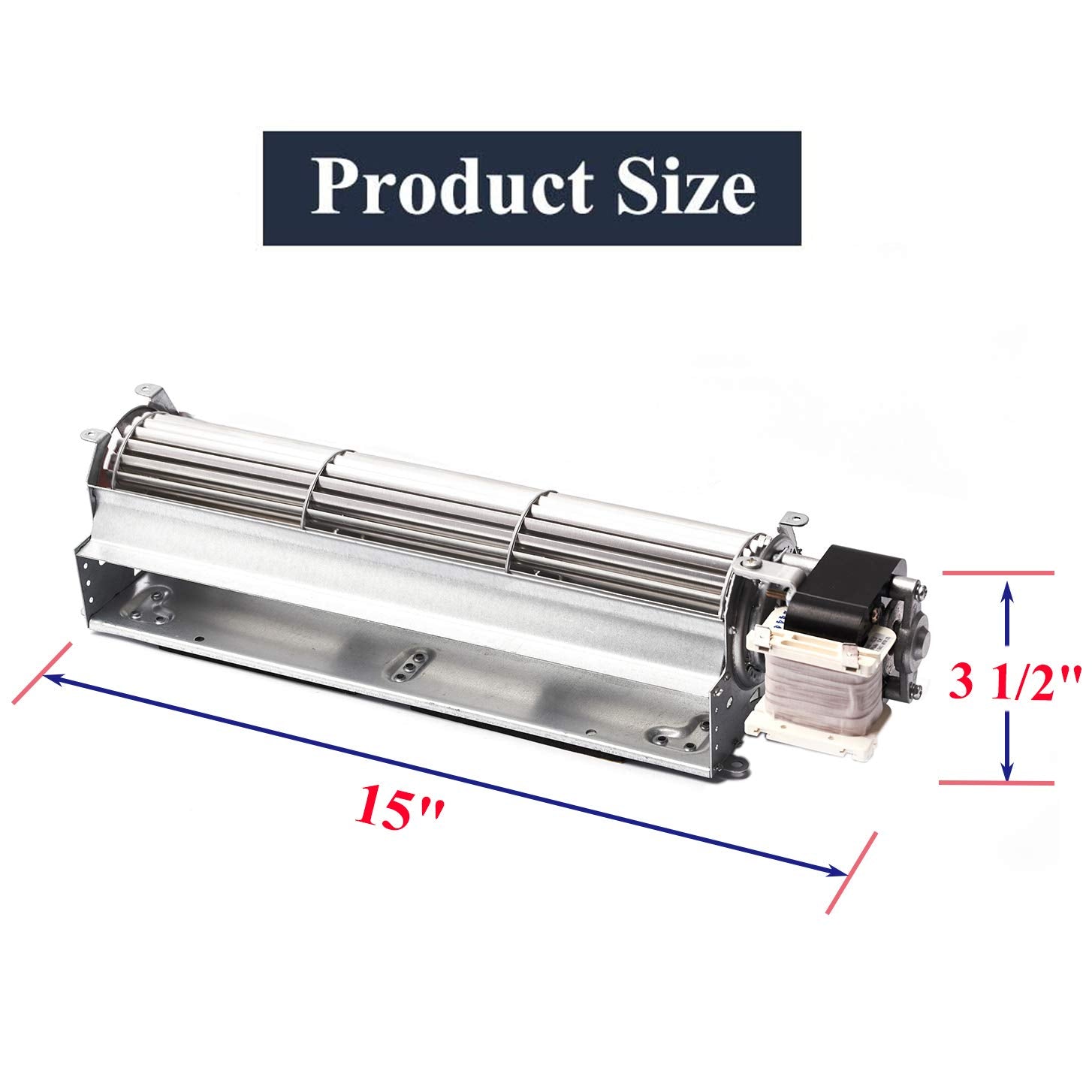 Replacement Fireplace Blower Kit for Desa BKT BK, FMI, Vanguard, Comfort Glow, Comfort Flame Fireplaces, GA3750 GA3700 GA3750A G