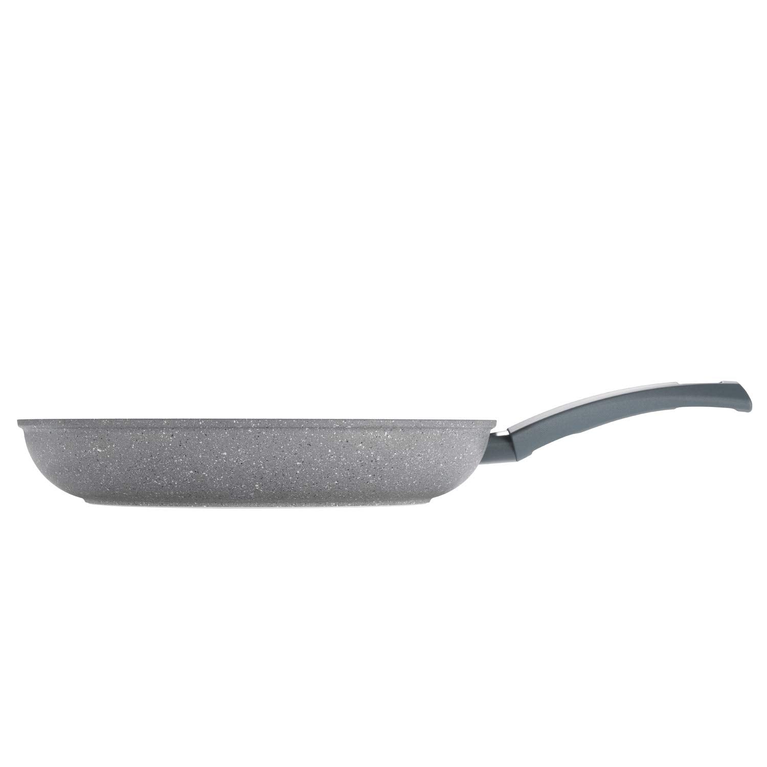 Mopita Roccia Viva 32Cm/12.6'' Non-Stick Forged Aluminum Fry Pan, Large, Grey