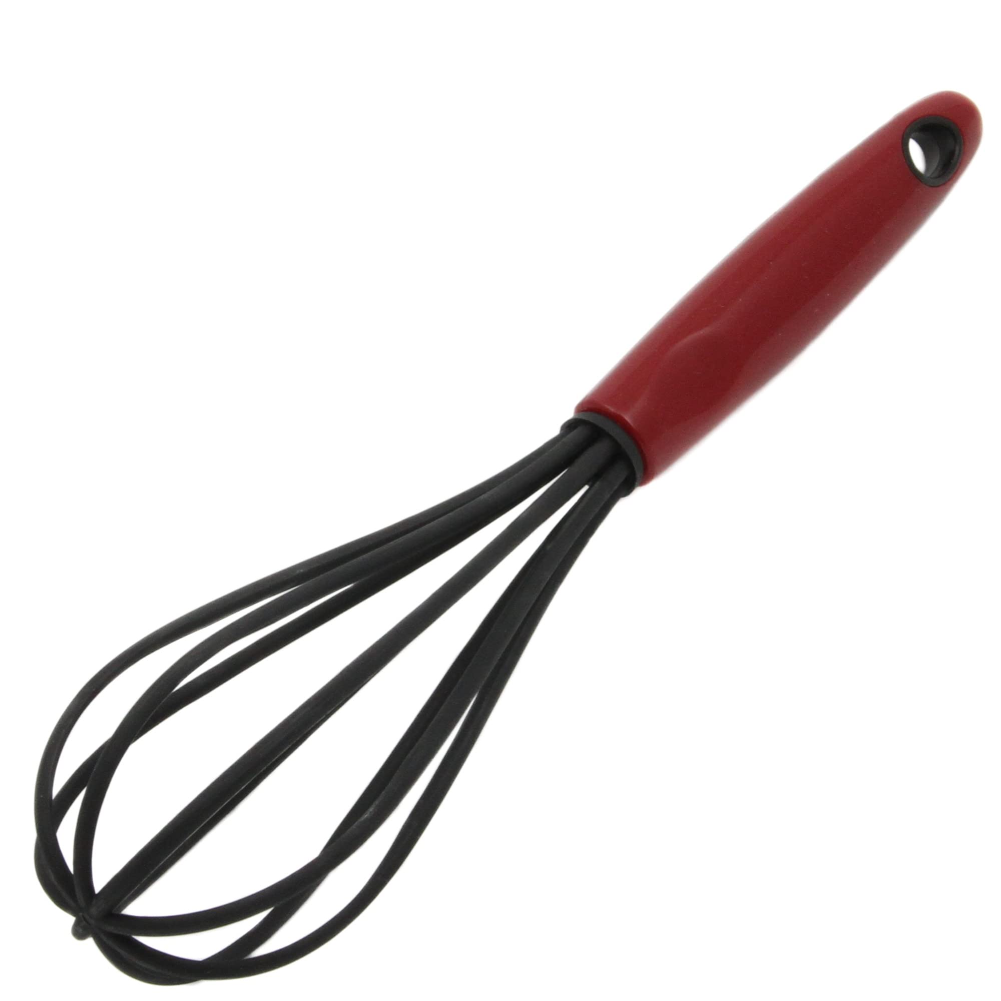 Chef Craft Select Nylon Sturdy Whisk, 10.5 Inch, Red