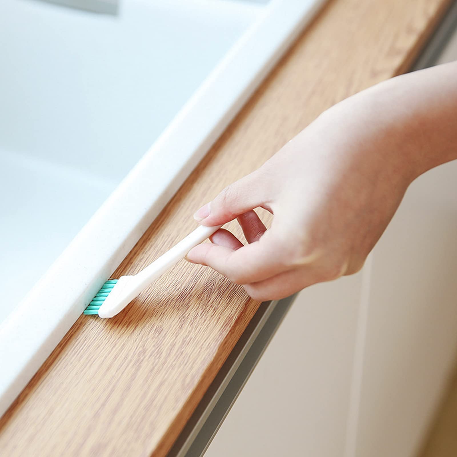 Small Cleaning Brushes For Household Cleaning Deep Detail Crevice Cleaning Tool Kit Tiny Scrub Cleaner Brush For Small Holes Cor