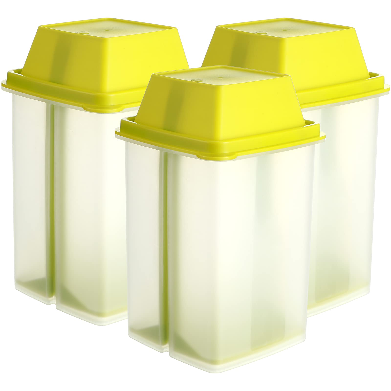 Chengu Jalapeno Container 3 Pieces Pickle Containers With Strainers Pick A Deli Containers Square Jalapeno Dispenser Large Pickl