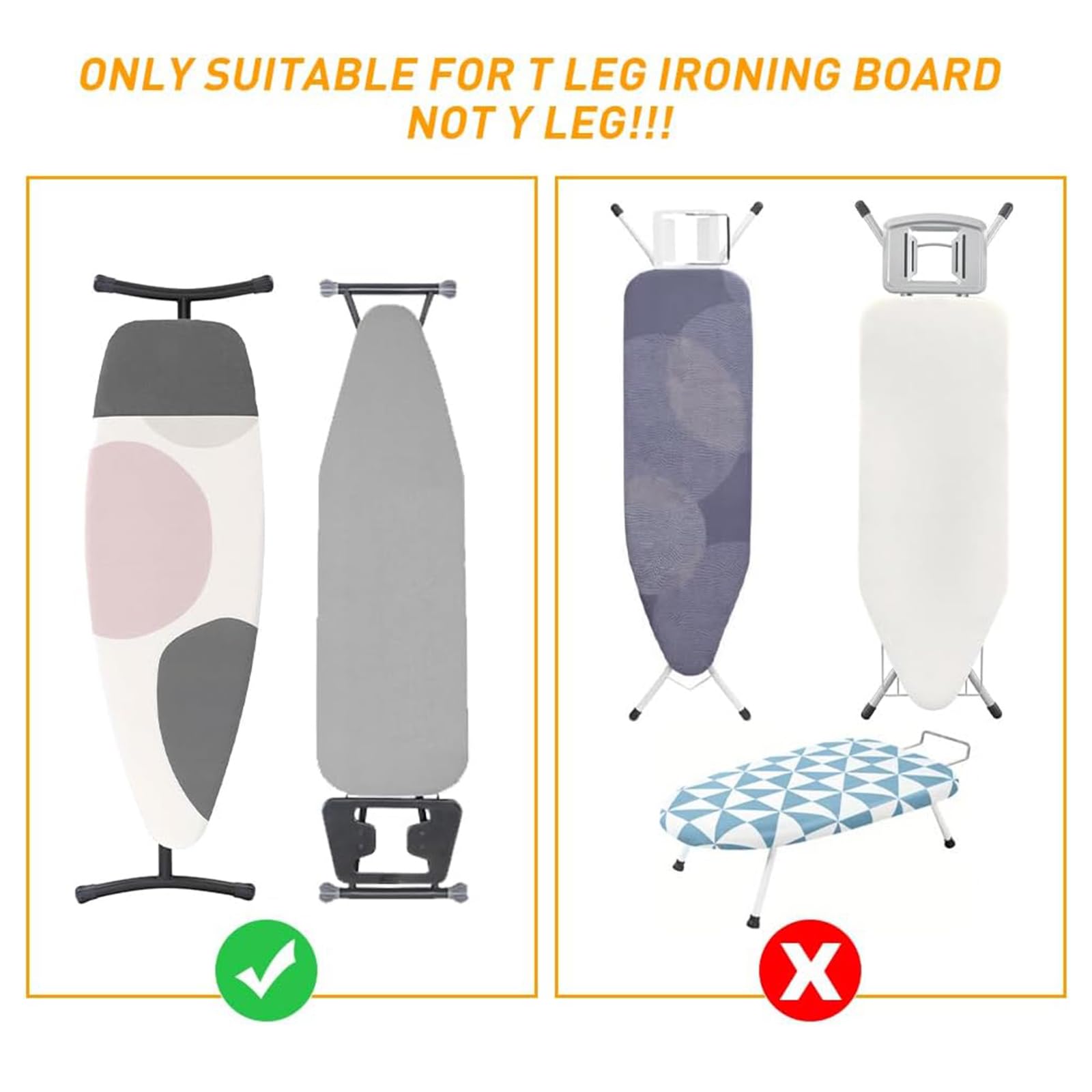 Tj.Moree Ironing Board Hanger Metal Wall Mount Iron And Ironing Board Holder, Laundry Room Decor And Storage With Large Storage