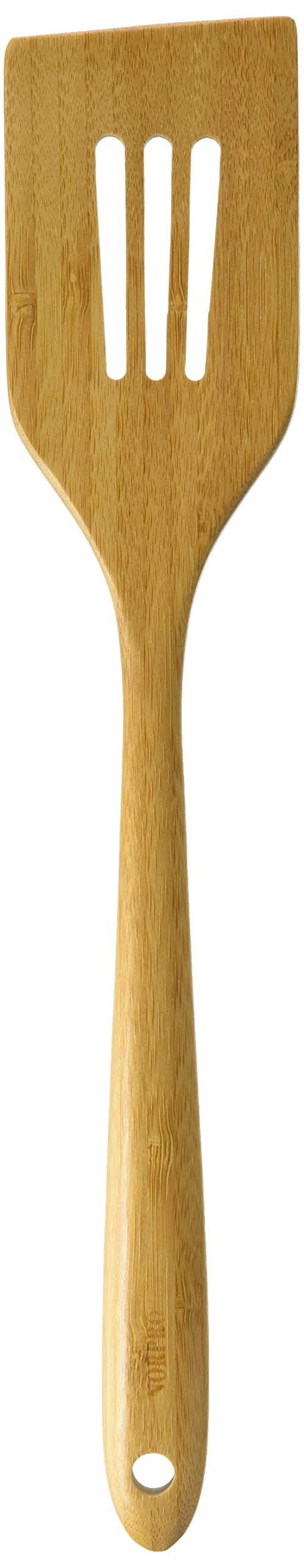 Norpro 12-Inch Bamboo Slotted Spatula