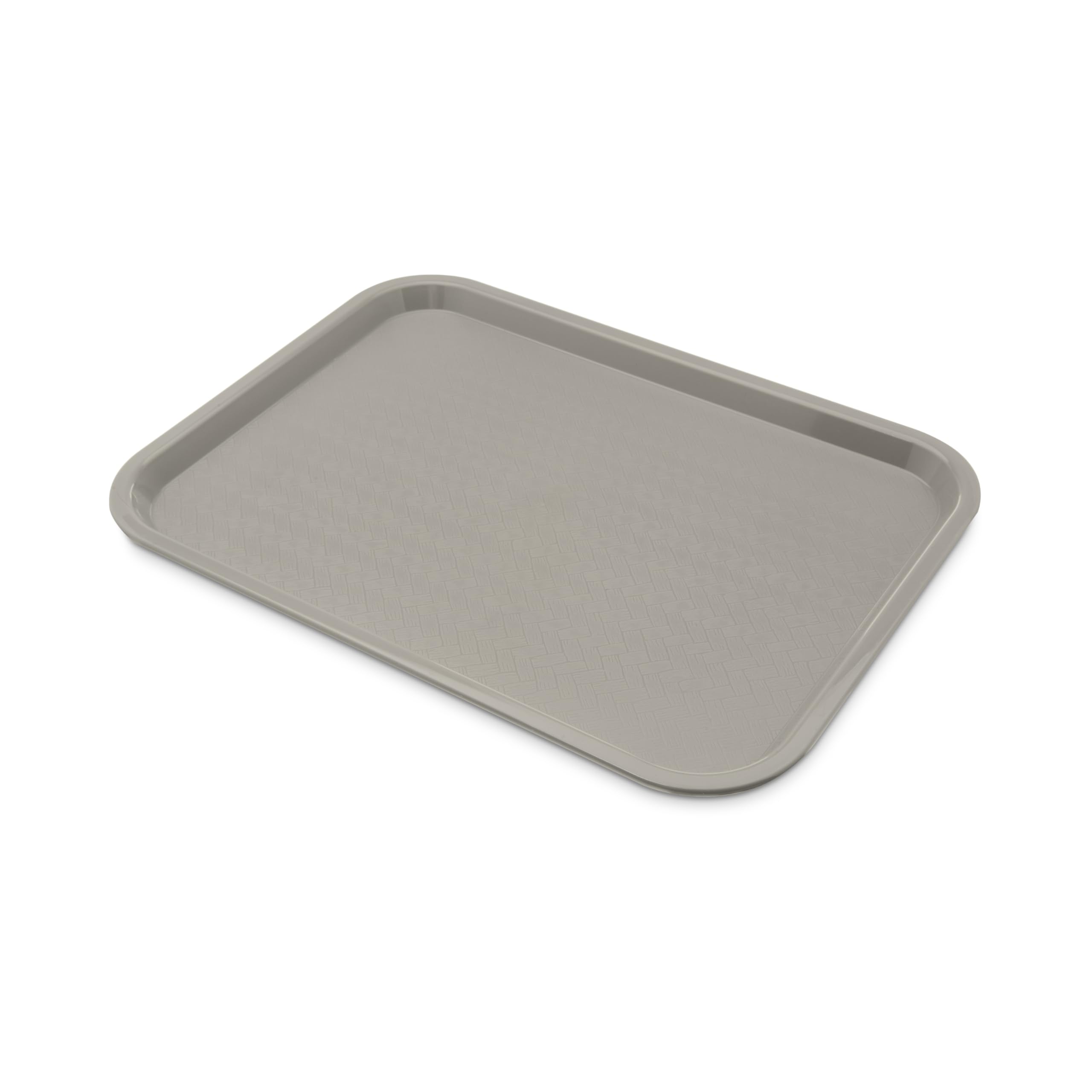 Carlisle FoodService Products CT121623 Caf Standard Cafeteria / Fast Food Tray  12'' x 16''  Gray
