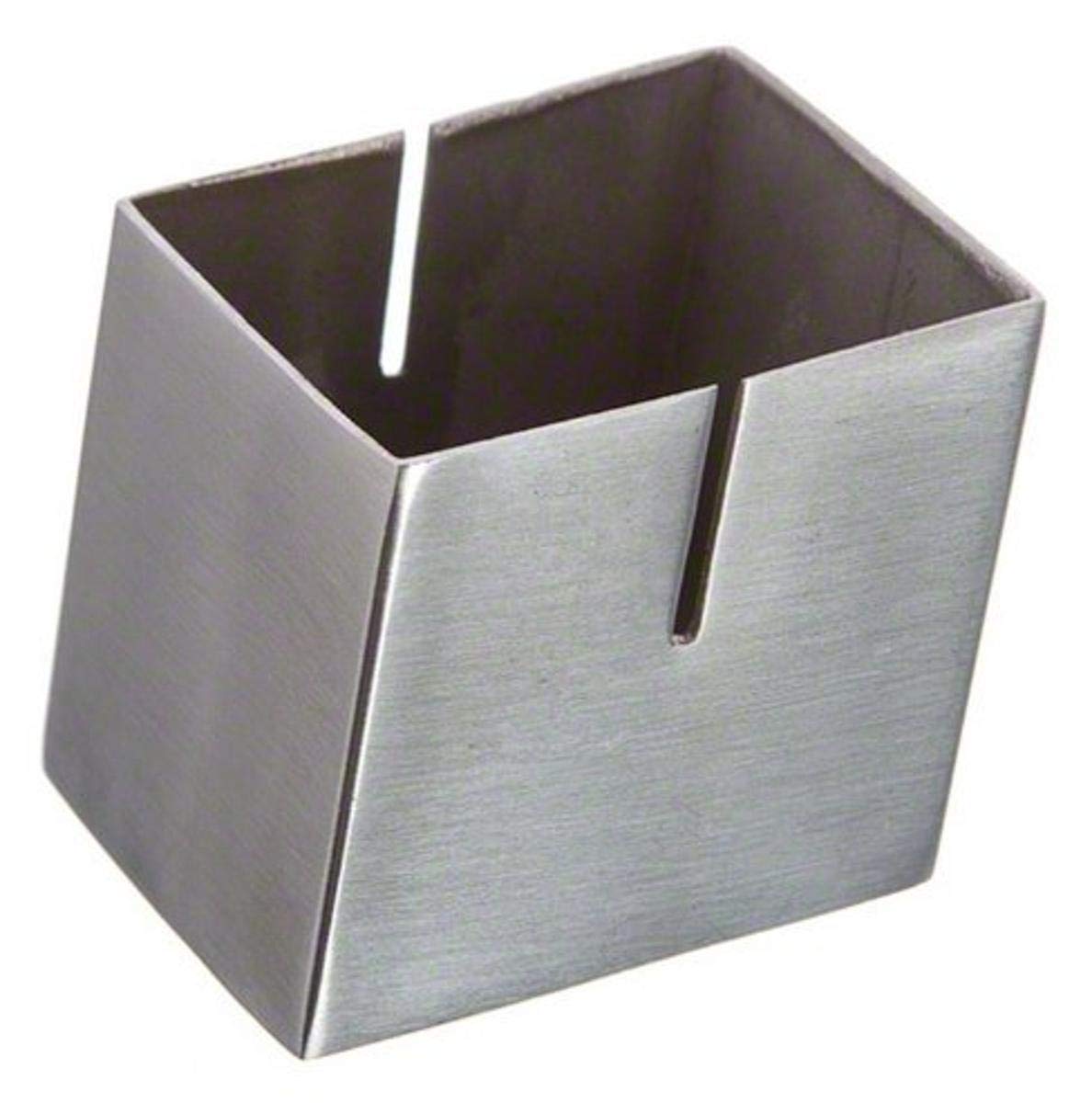 American Metalcraft Dxch2 2-1/2    Stainless Steel Box Card Holder