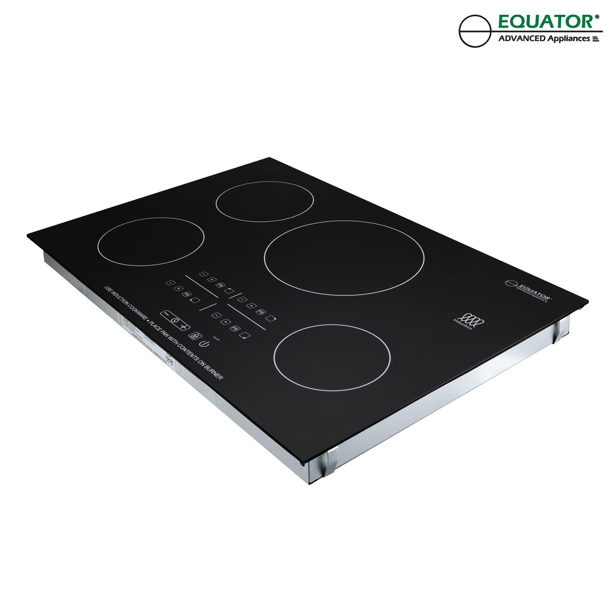 Equator 30'' Built-In 4 Burner Induction Cooktop 9 Level Power Boost 220V