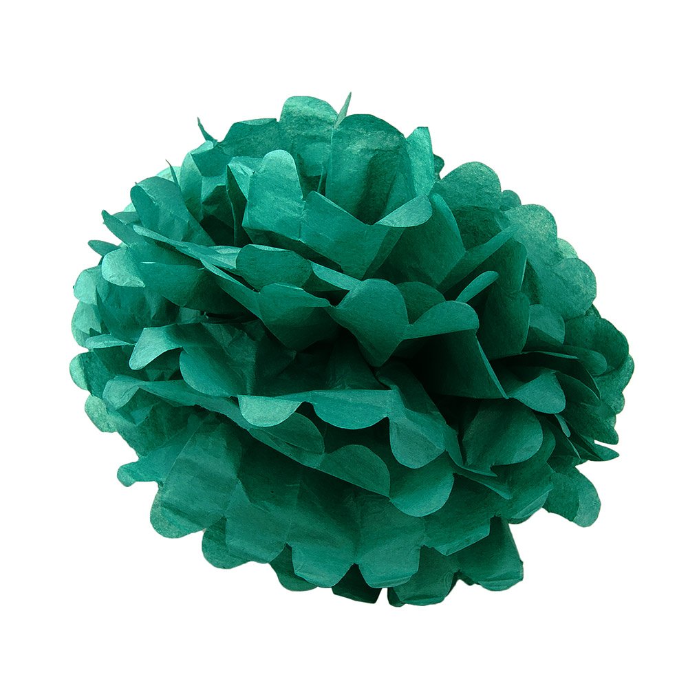 Wyzworks Set Of 8 (Assorted Green Color Pack) 8'' 12'' 14'' Diy Tissue ...