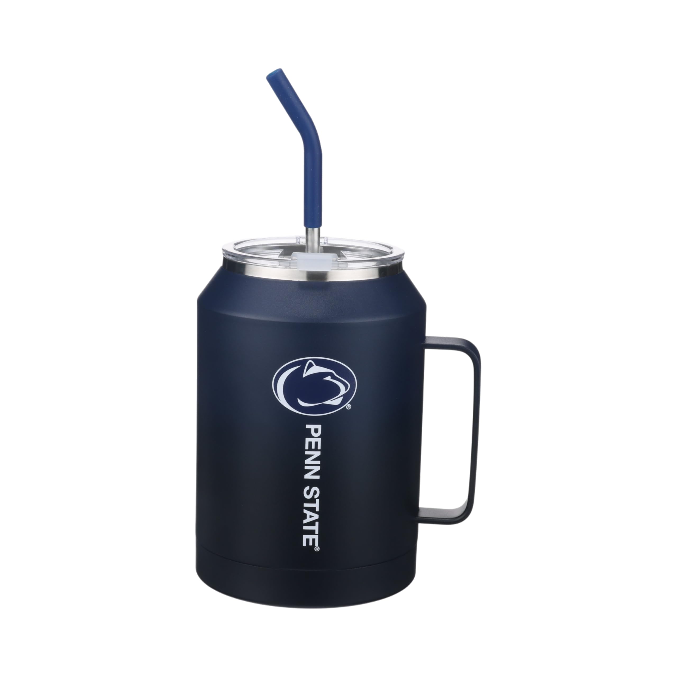 The Memory Company Officially Licensed 50oz Ombre Water Jug with Handle and Straw, Penn State University