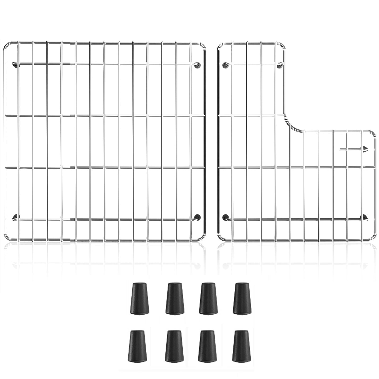 Dpzm 26.18'' X 14.76'' K-6449-St Stainless Steel Bottom Basin Rack, Sink Protector For Kohler Sink Racks Whitehaven 5827 And K-5