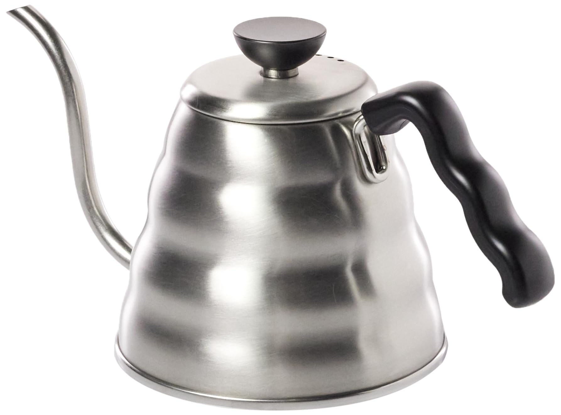 Hario V60 ''Buono'' Drip Kettle Stovetop Gooseneck Coffee Kettle 1.2L, Stainless Steel, Silver