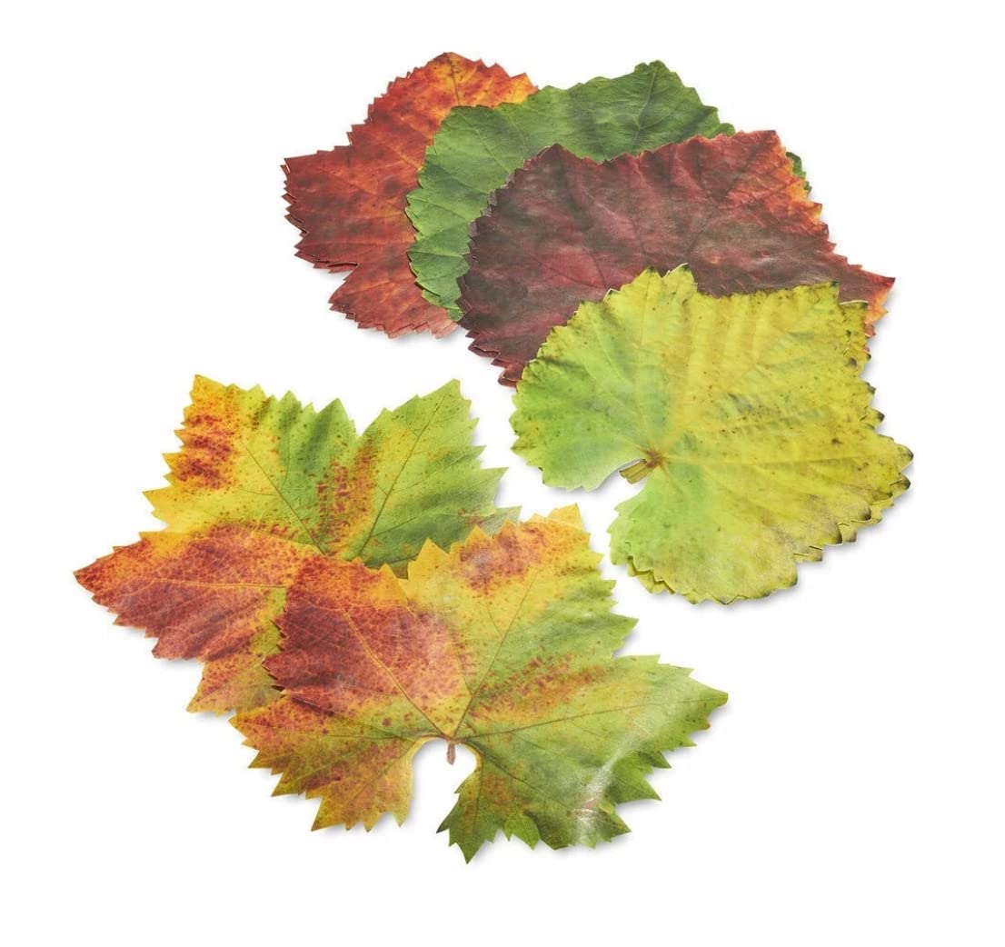 Parchment Paper Leaves For Cheese & Charcuterie Boards - Sisson Distribution Leaves (Pack Of 20) (Grape Variety). Made In Usa Wi